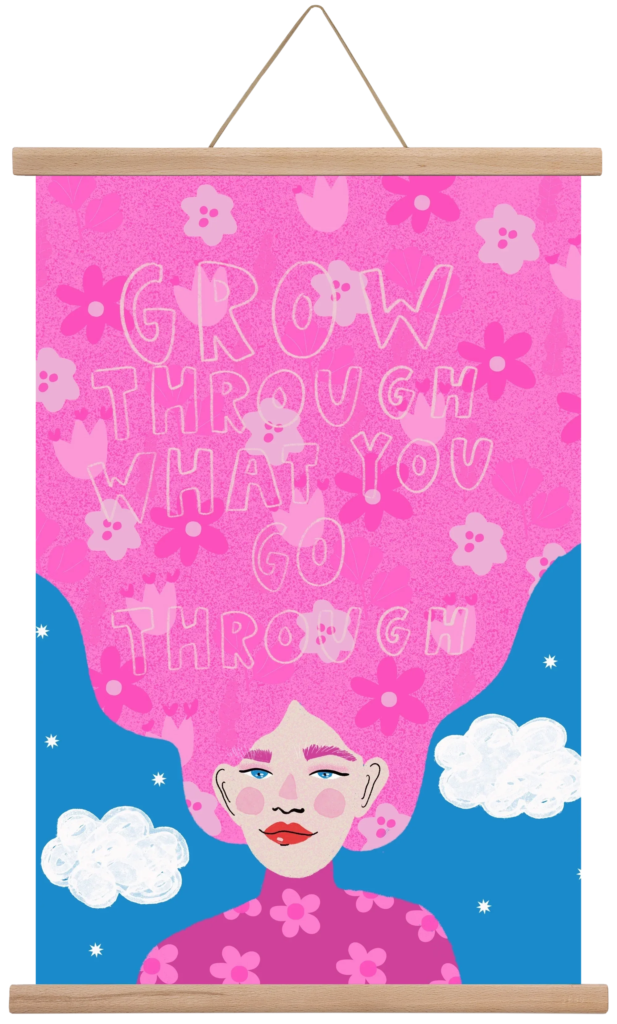 Grow Through What You Go Through - artbridge