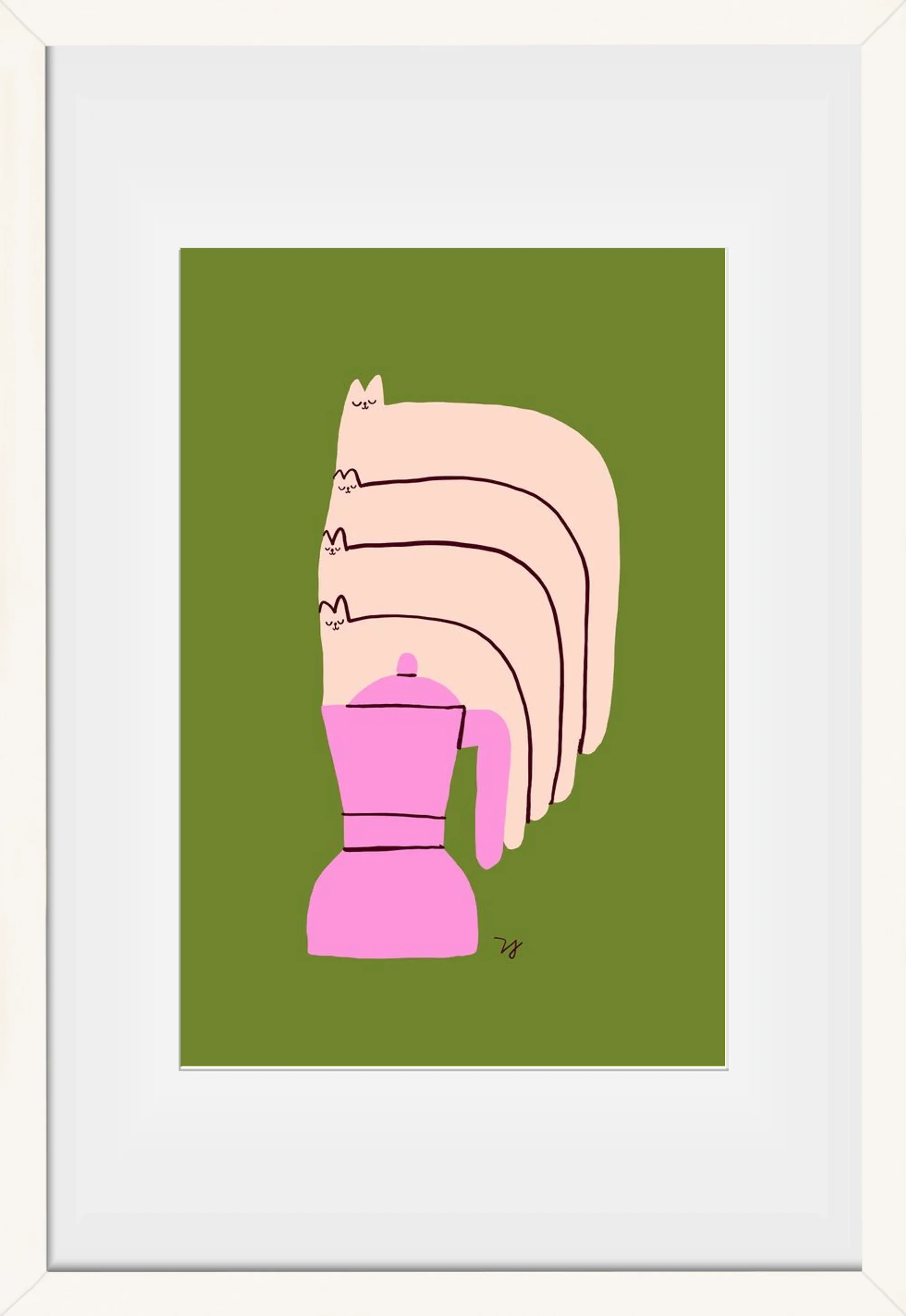 Cat Espresso Steam - artbridge