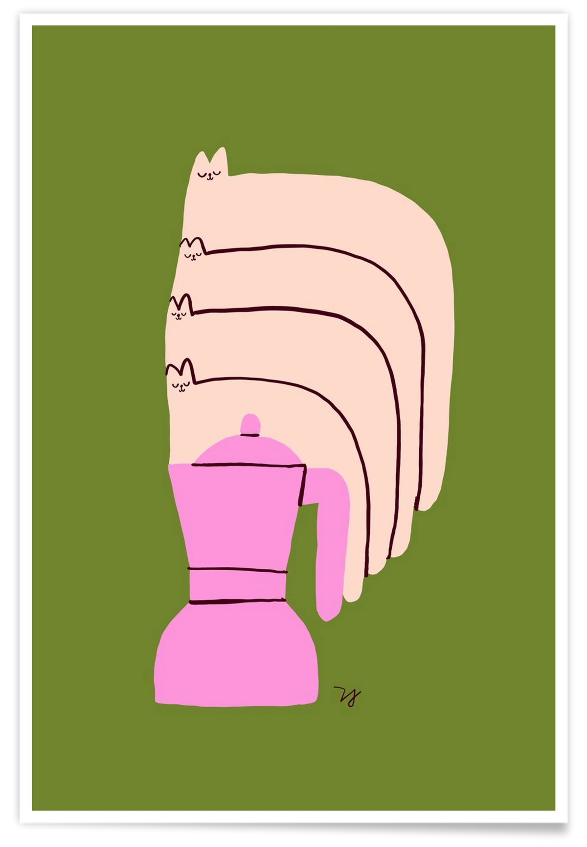 Cat Espresso Steam - artbridge