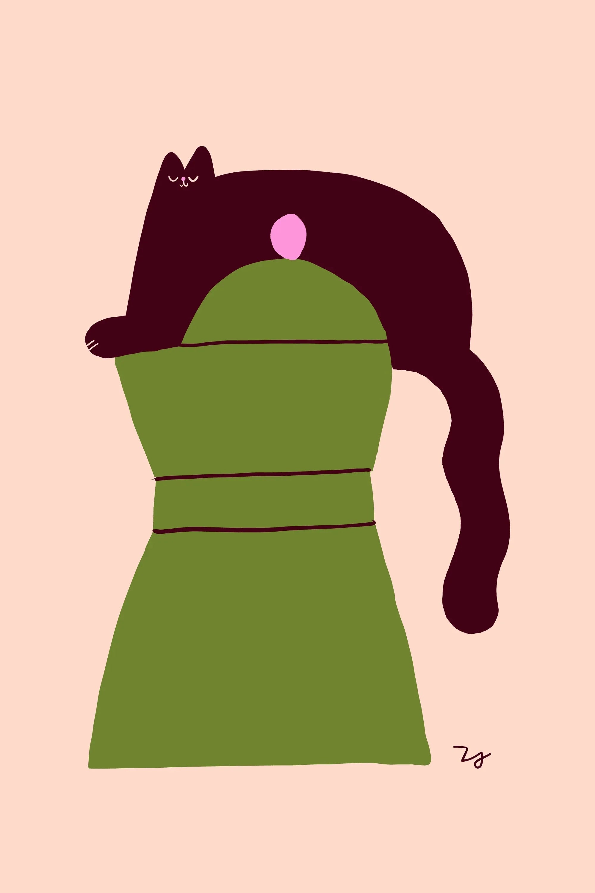 Cat Espresso - artbridge