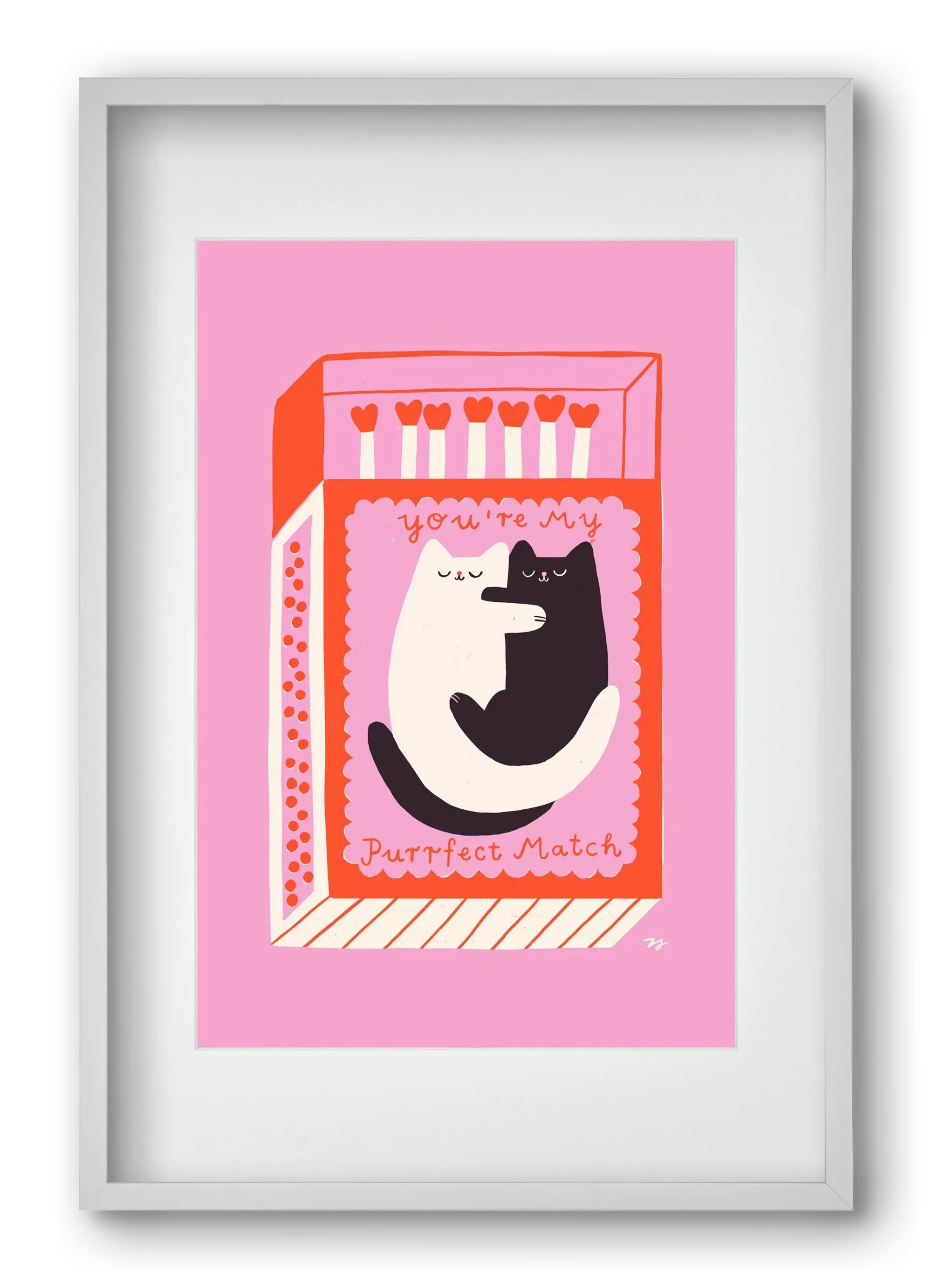 You are My Purrfect Match - artbridge