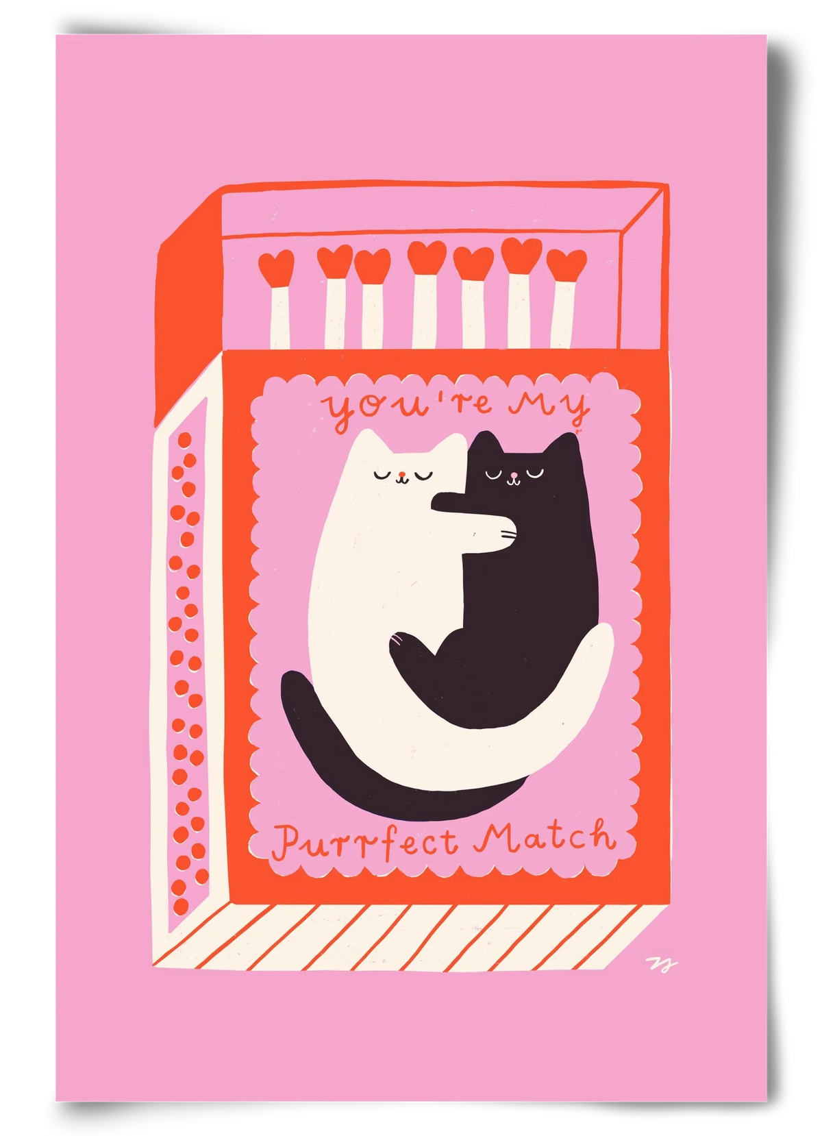 You are My Purrfect Match - artbridge