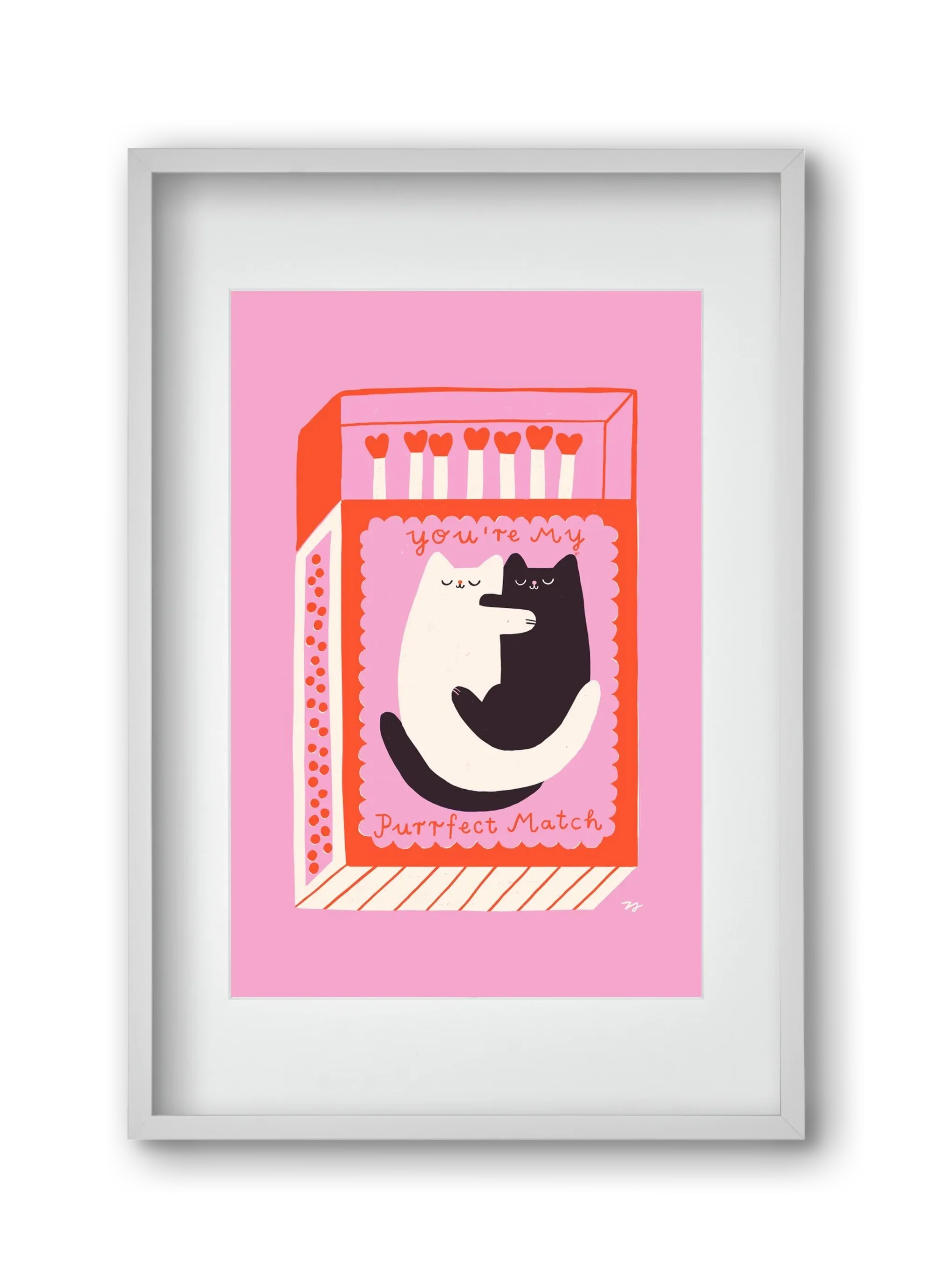 You are My Purrfect Match - artbridge