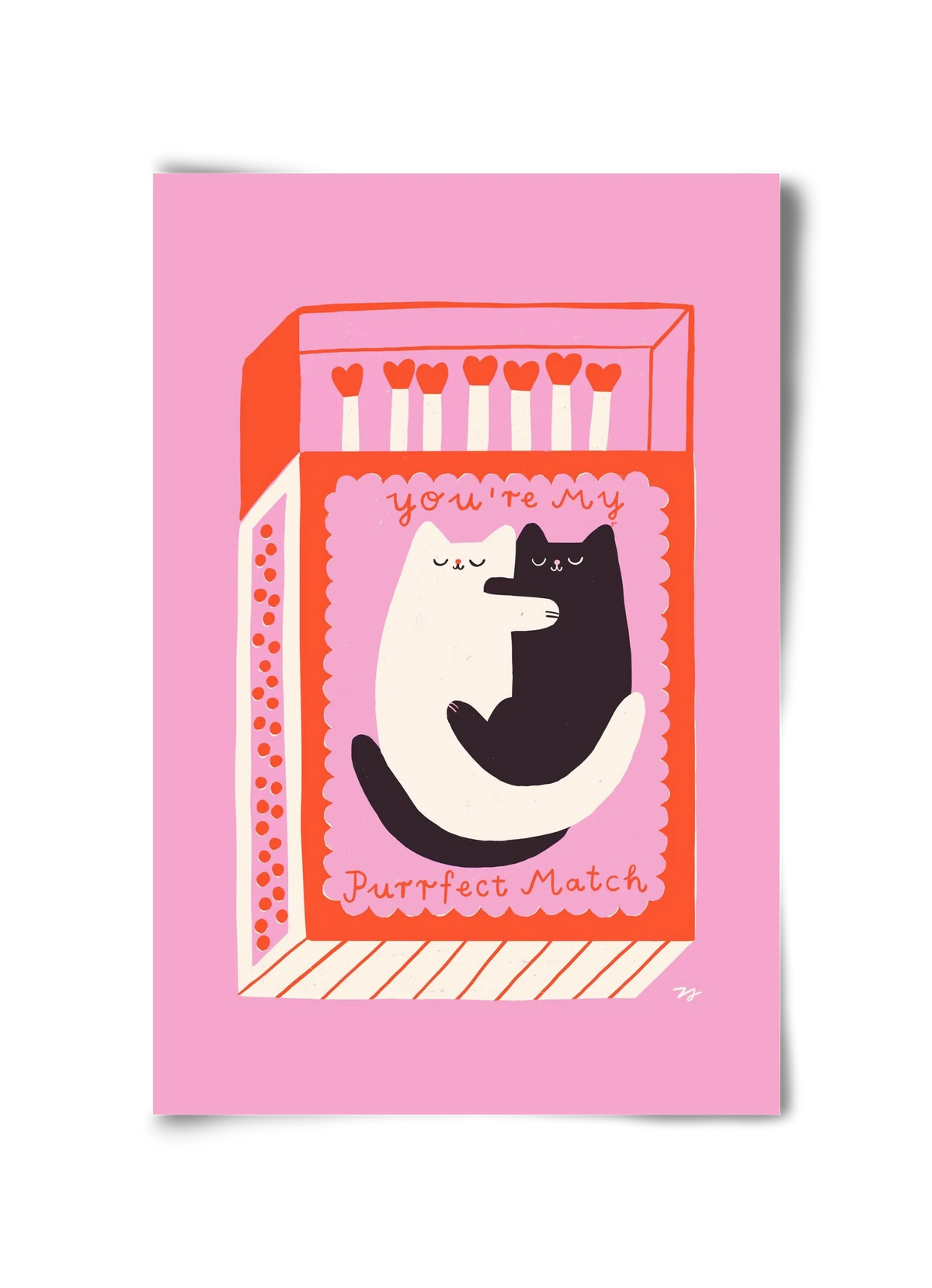 You are My Purrfect Match - artbridge