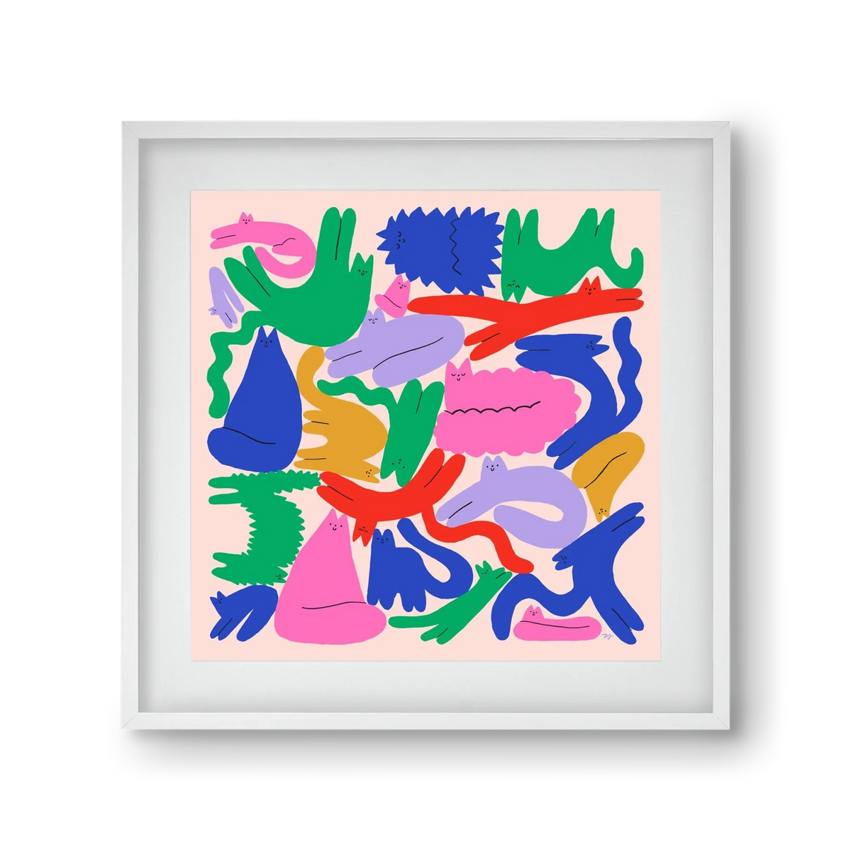 Colorful Cats - artbridge
