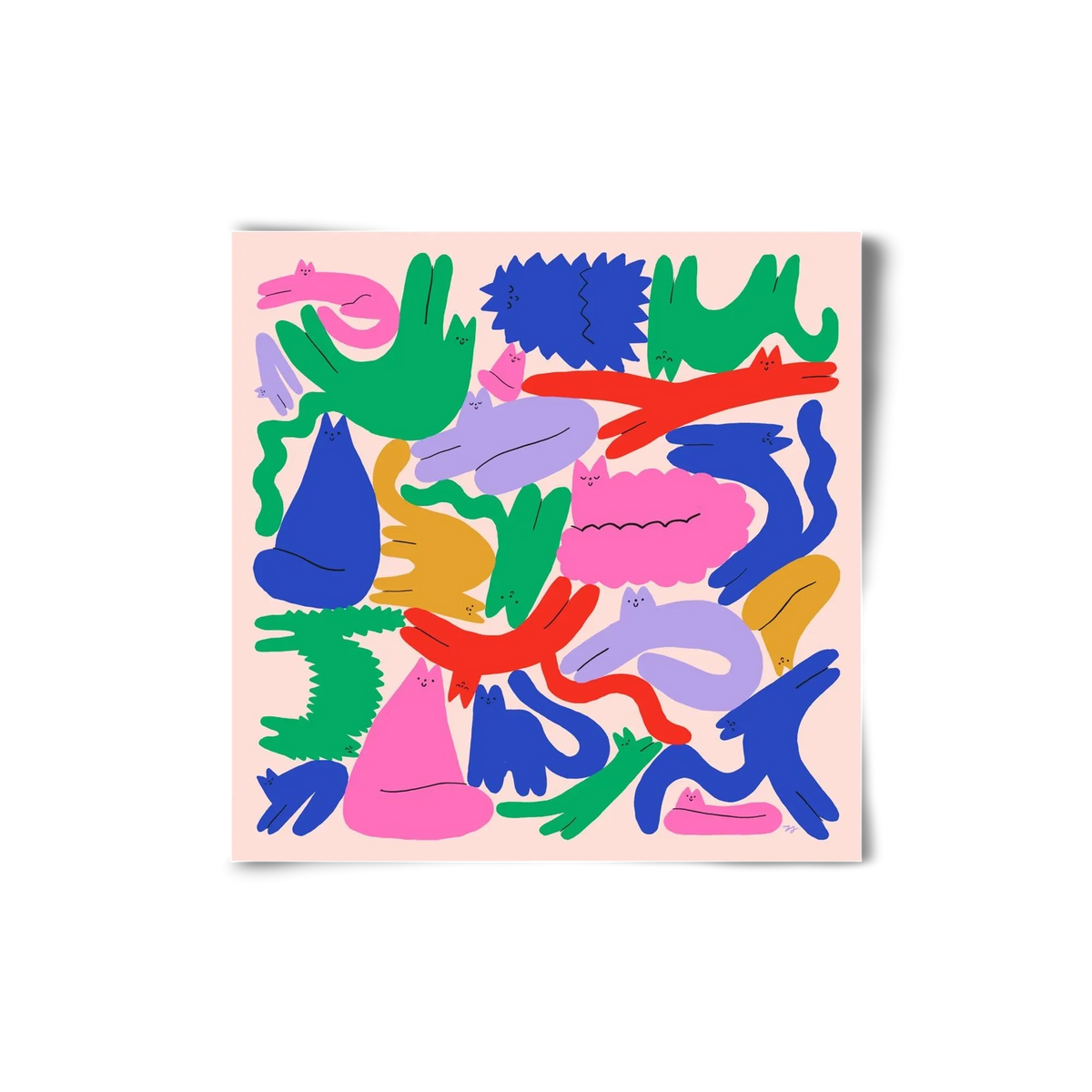 Colorful Cats - artbridge