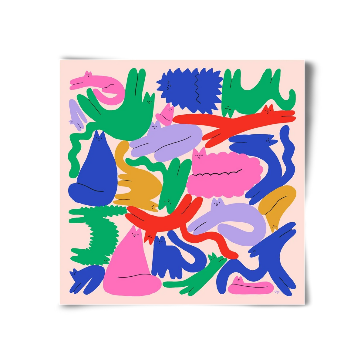 Colorful Cats - artbridge