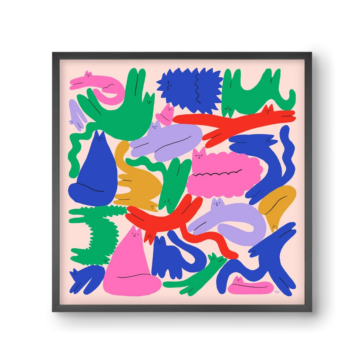 Colorful Cats - artbridge