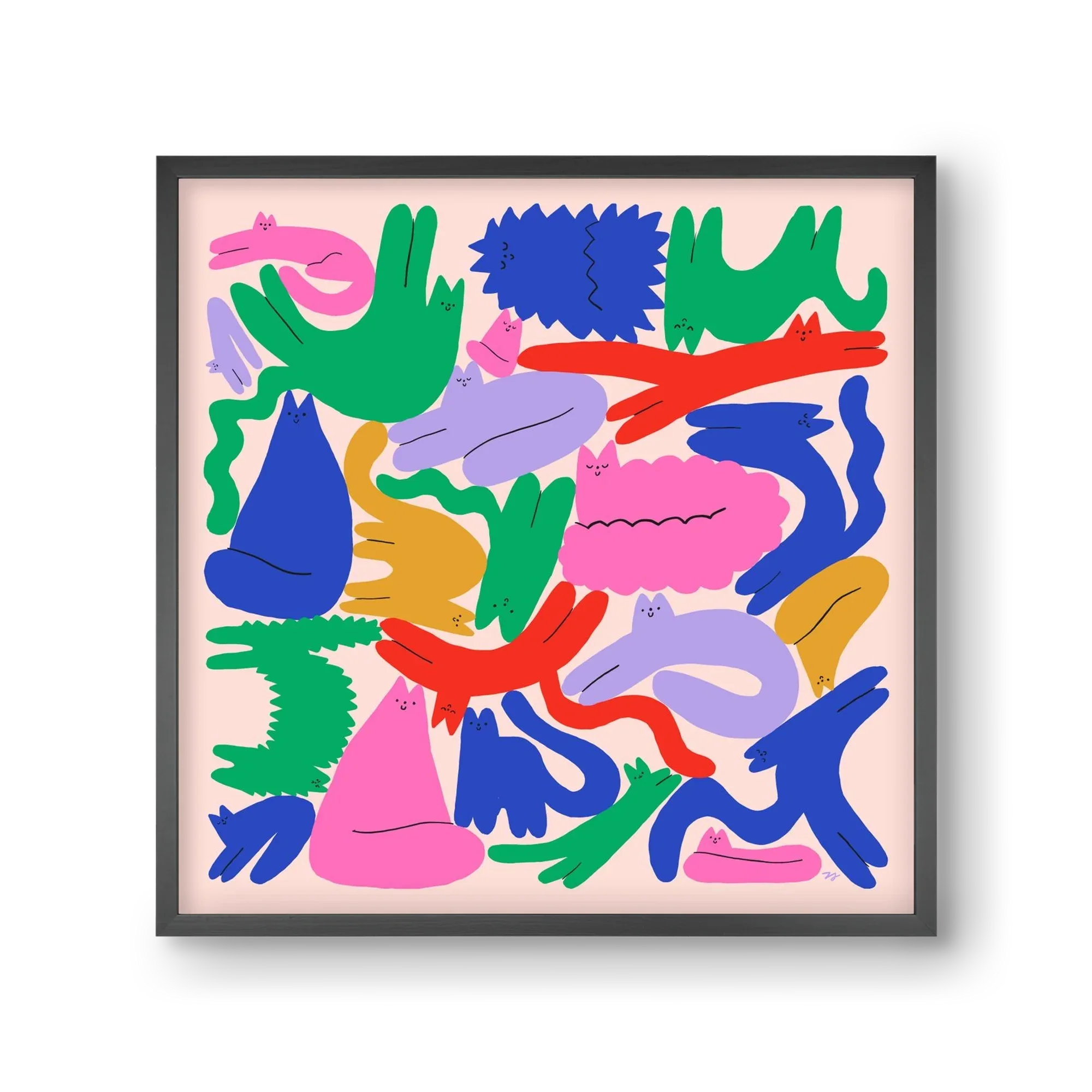 Colorful Cats - artbridge
