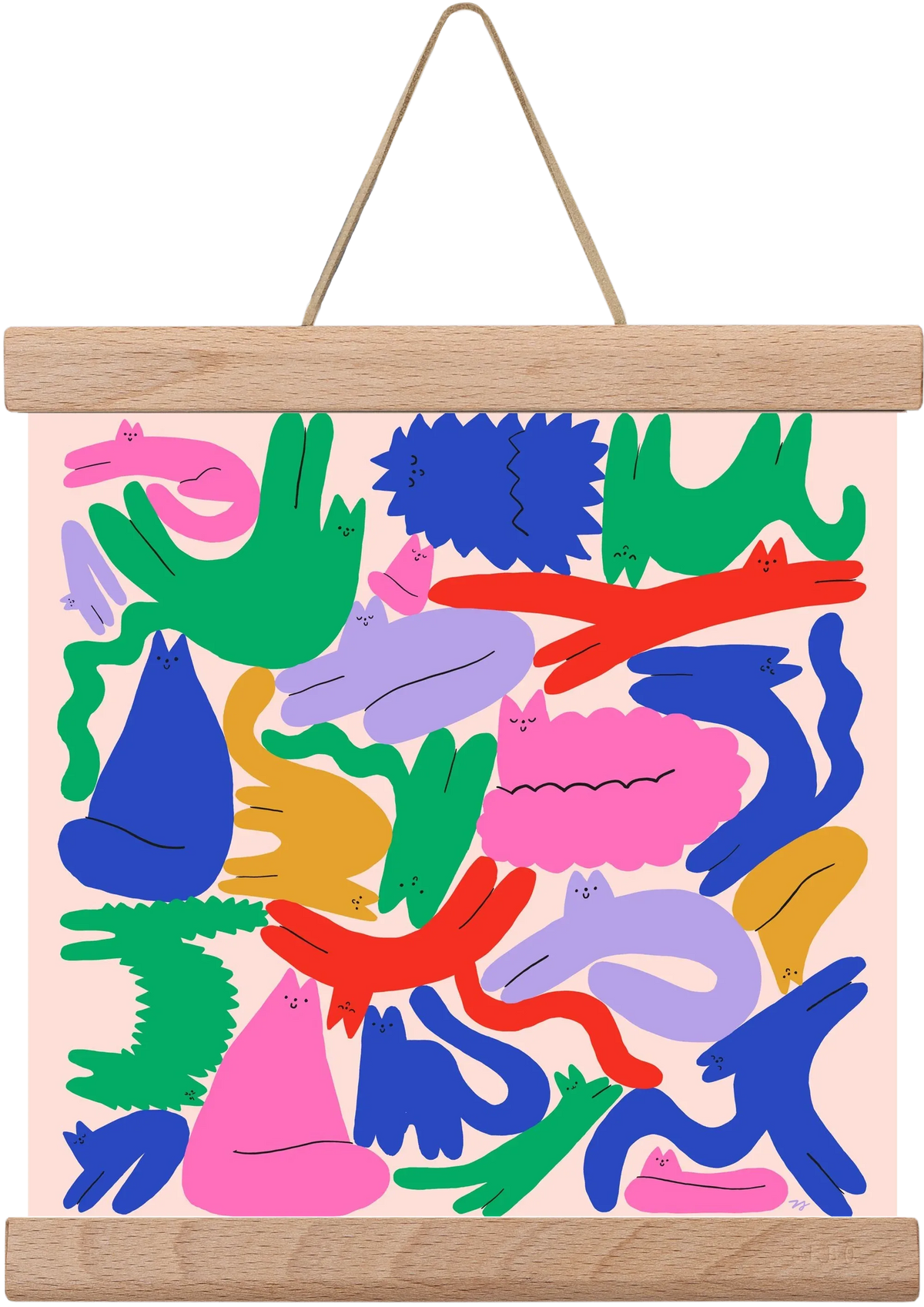 Colorful Cats - artbridge