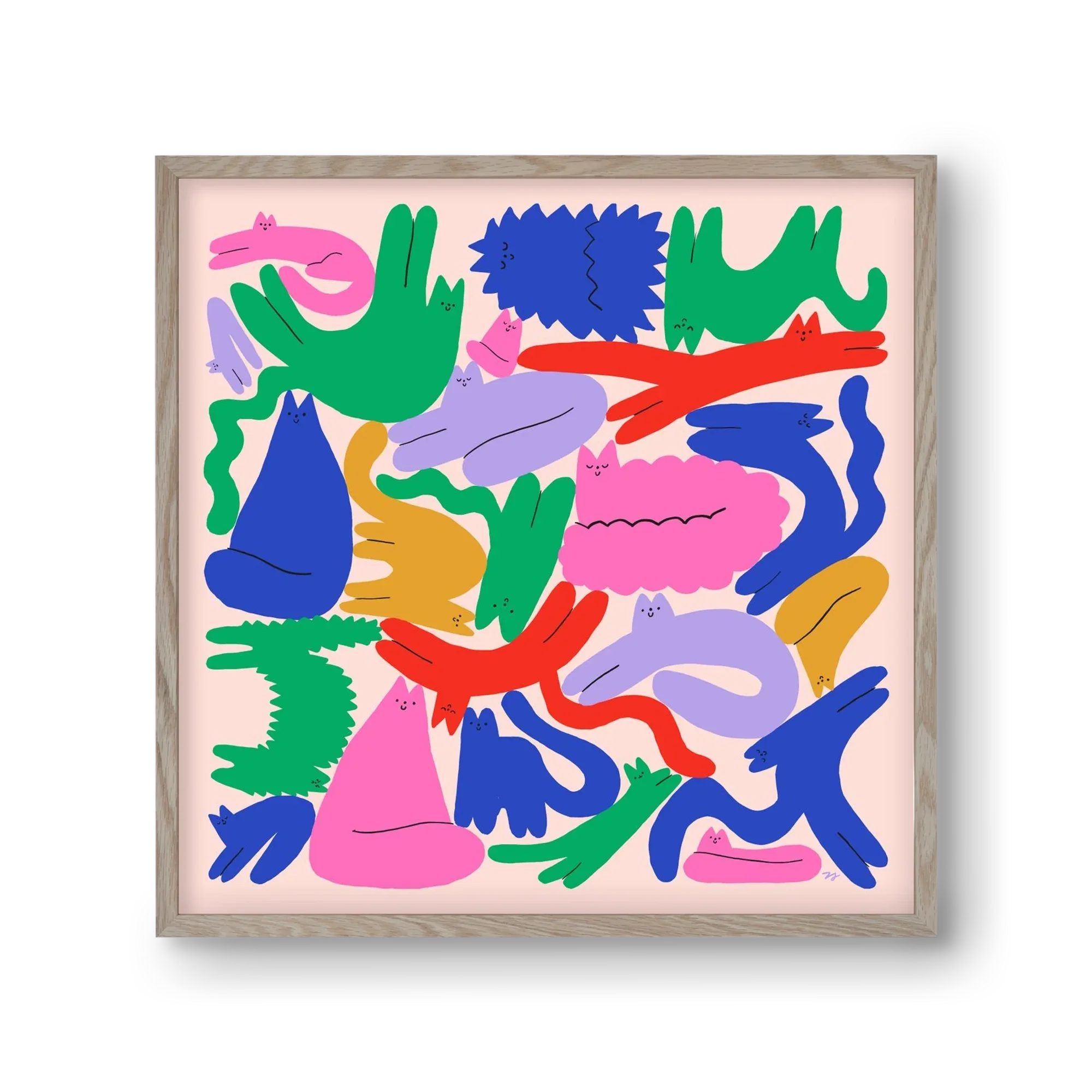 Colorful Cats - artbridge