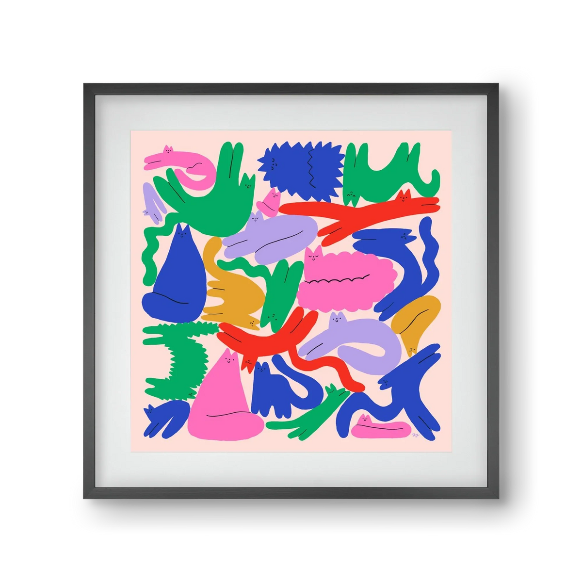 Colorful Cats - artbridge