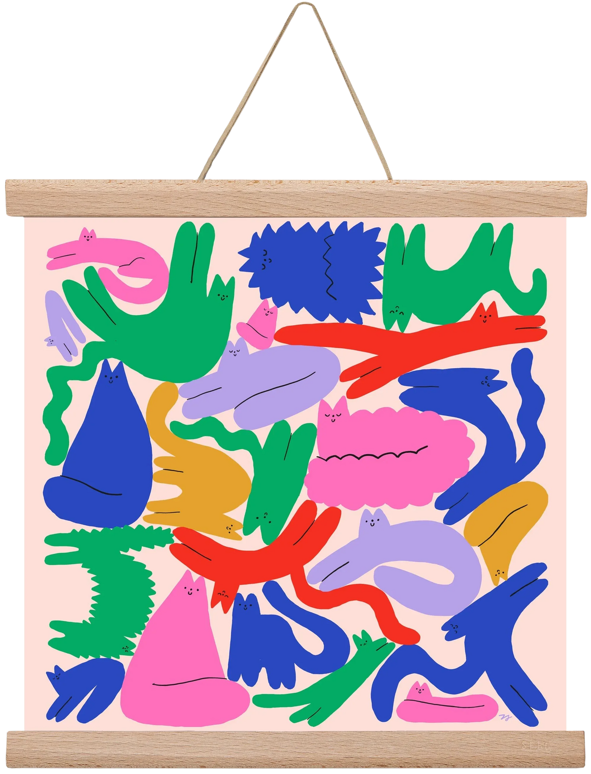 Colorful Cats - artbridge