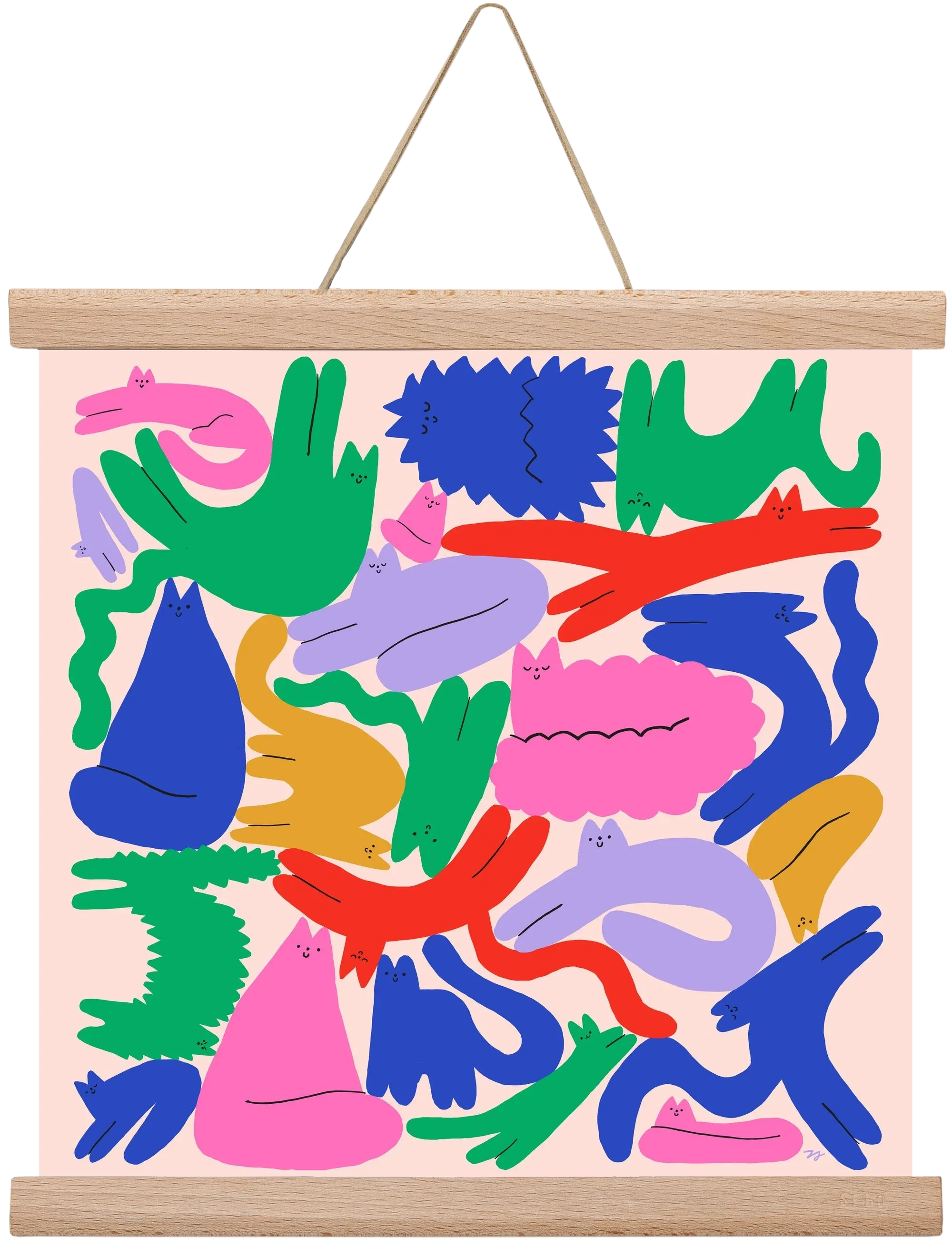 Colorful Cats - artbridge