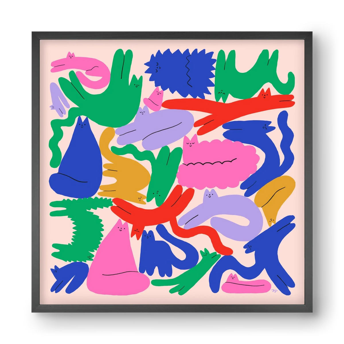 Colorful Cats - artbridge