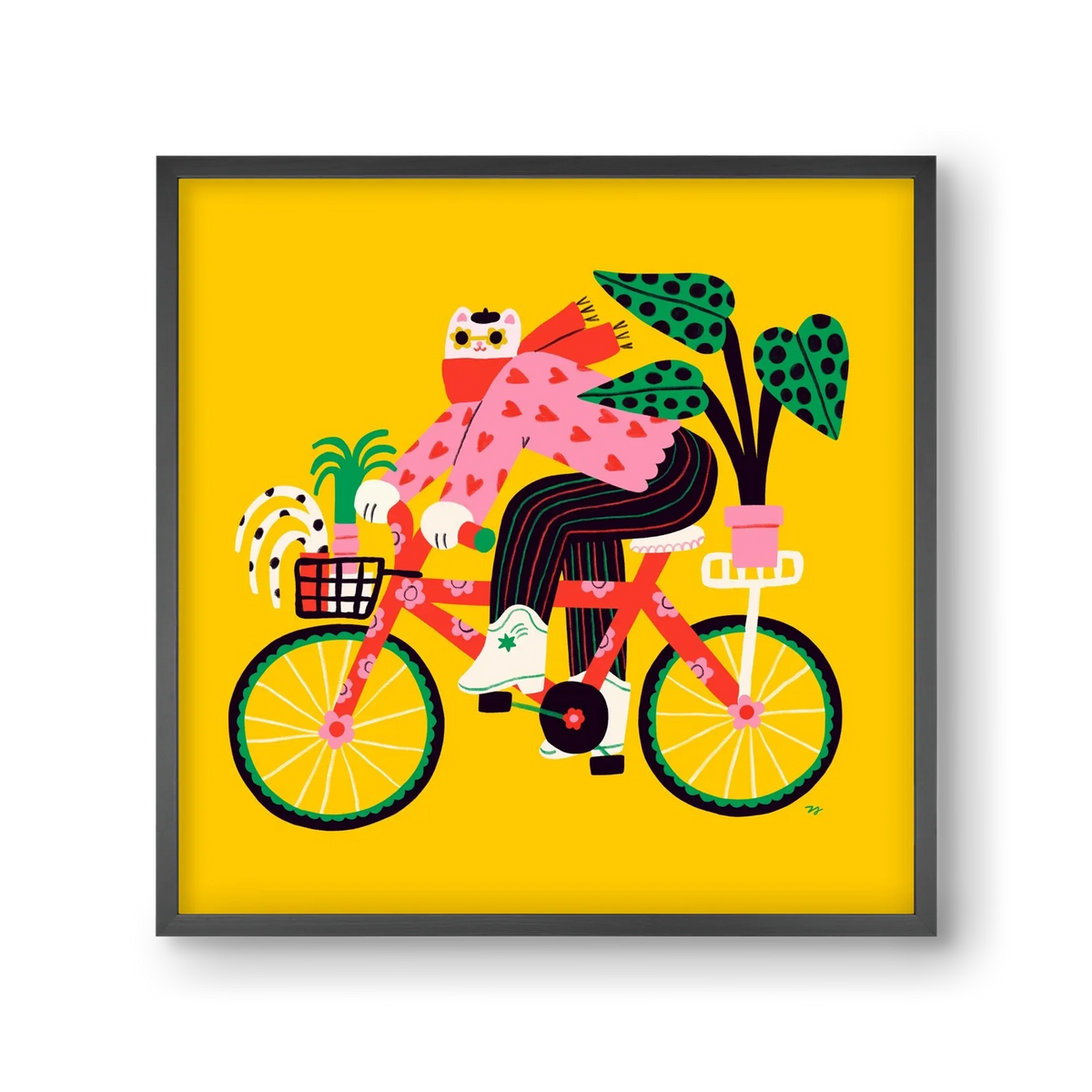 Biking Cat - artbridge