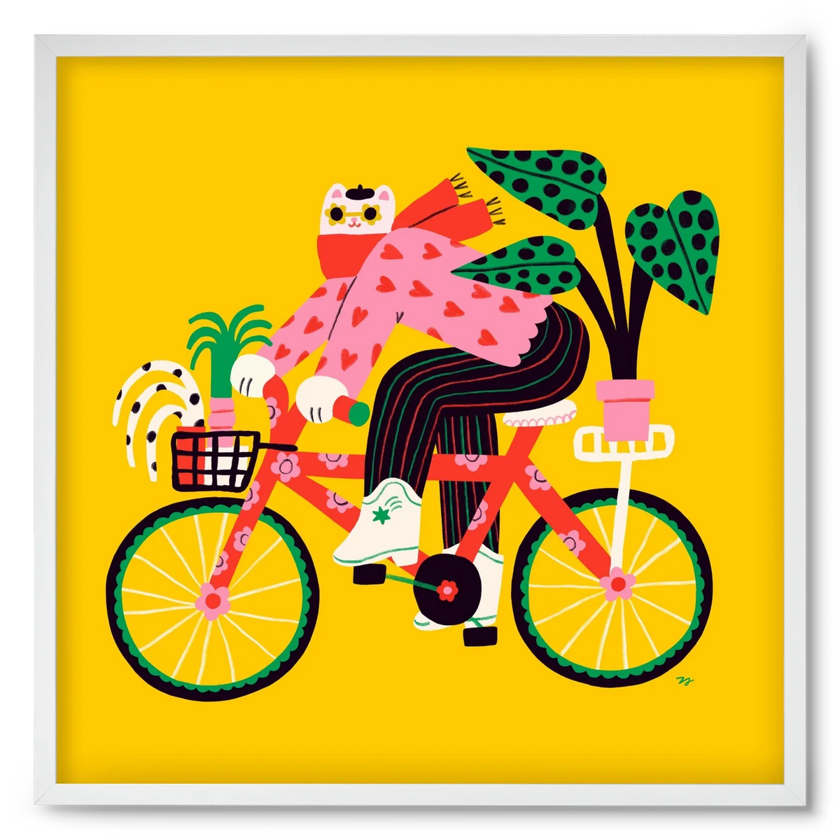 Biking Cat - artbridge