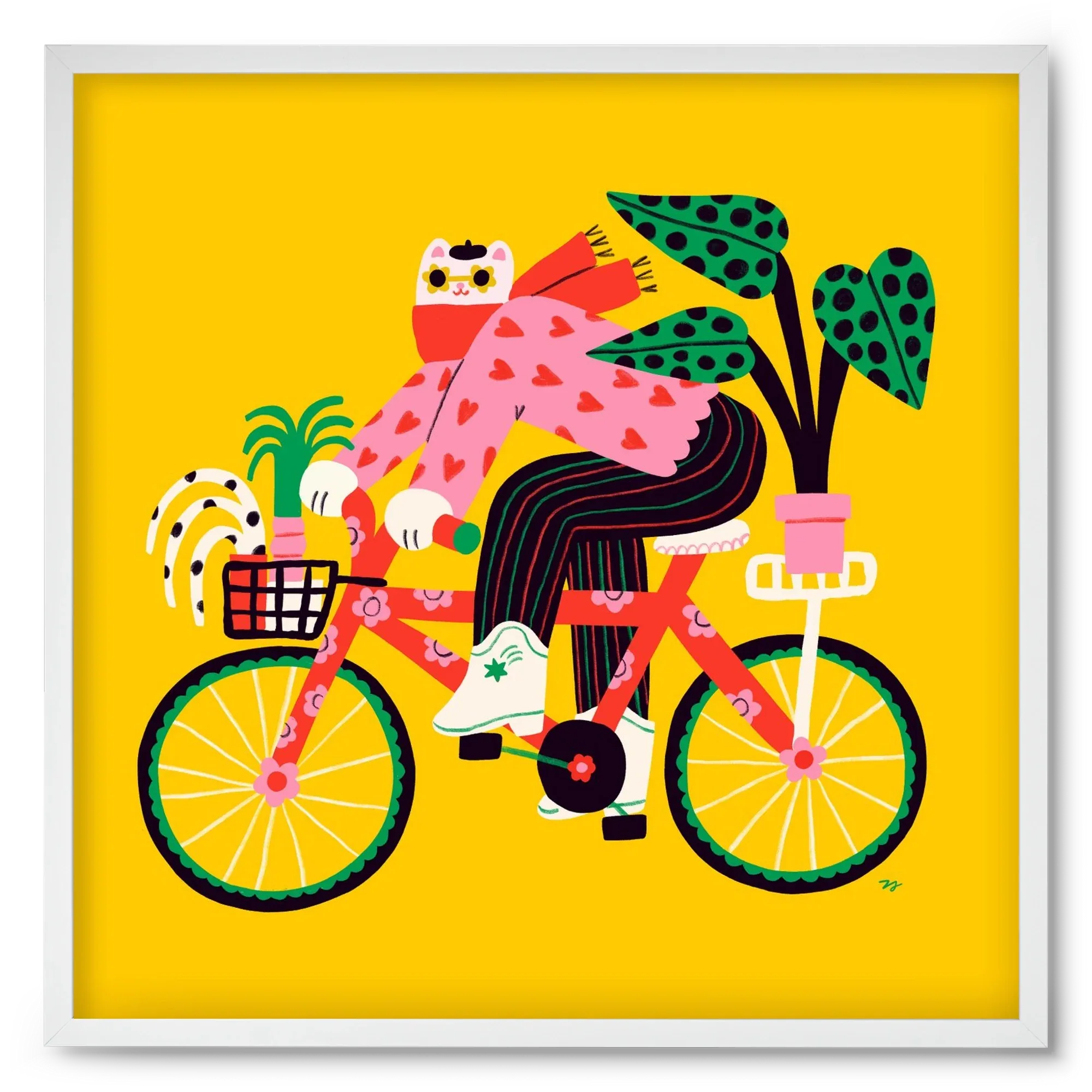 Biking Cat - artbridge