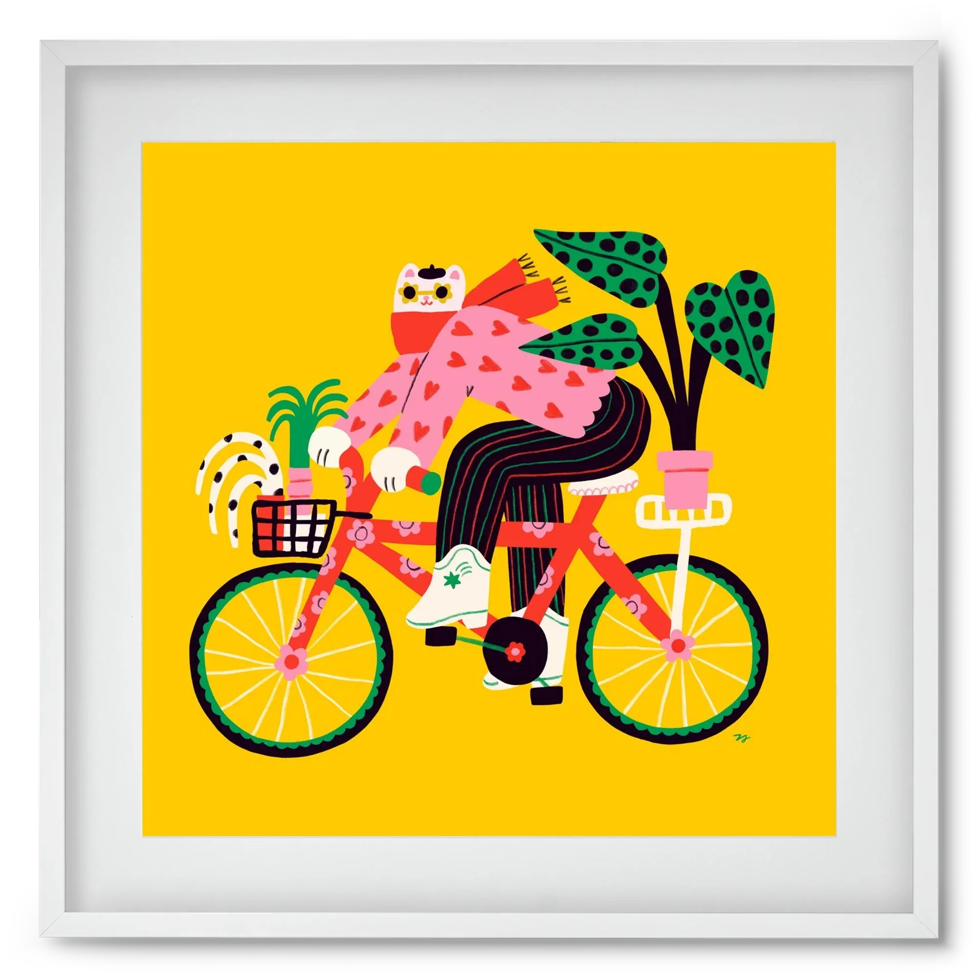 Biking Cat - artbridge
