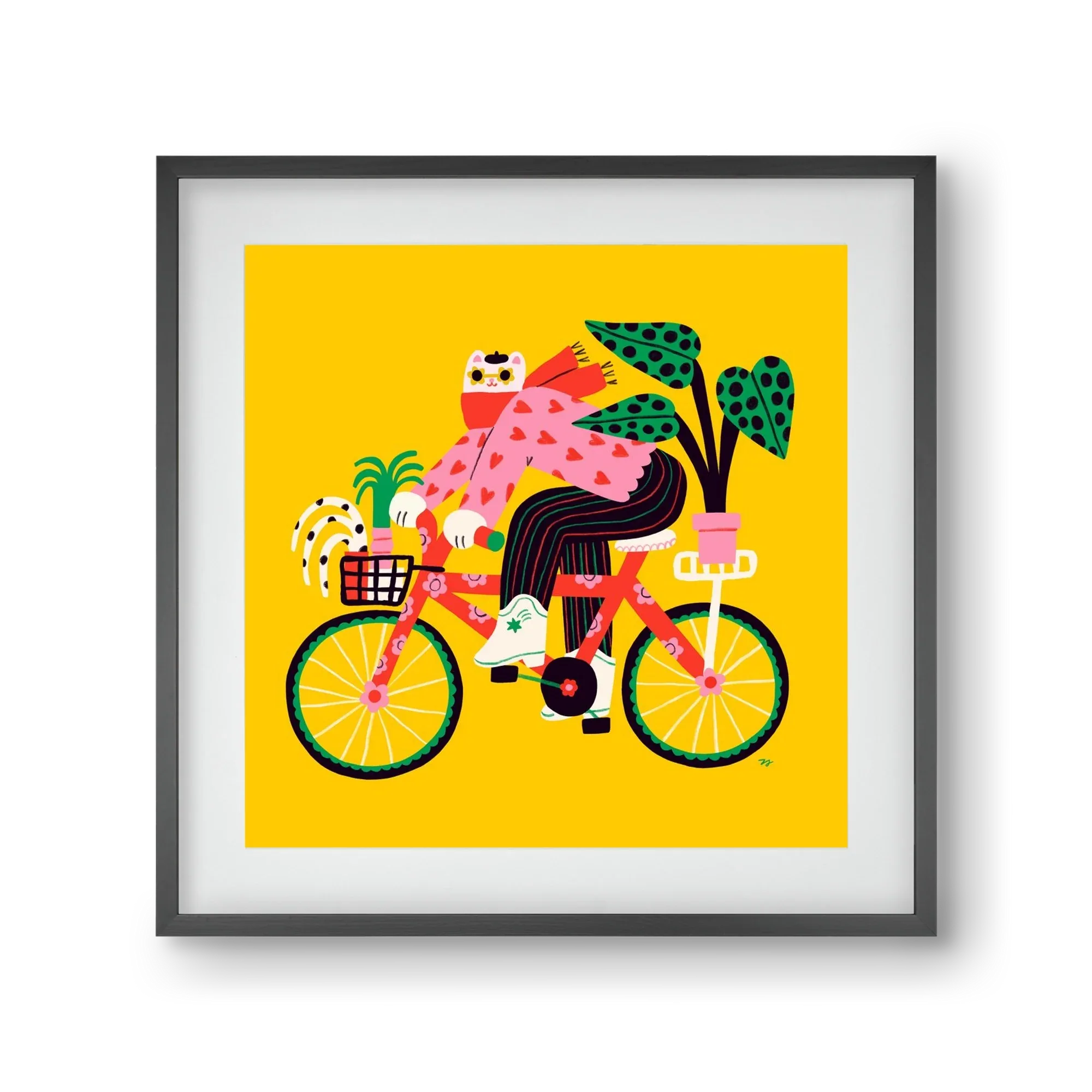 Biking Cat - artbridge