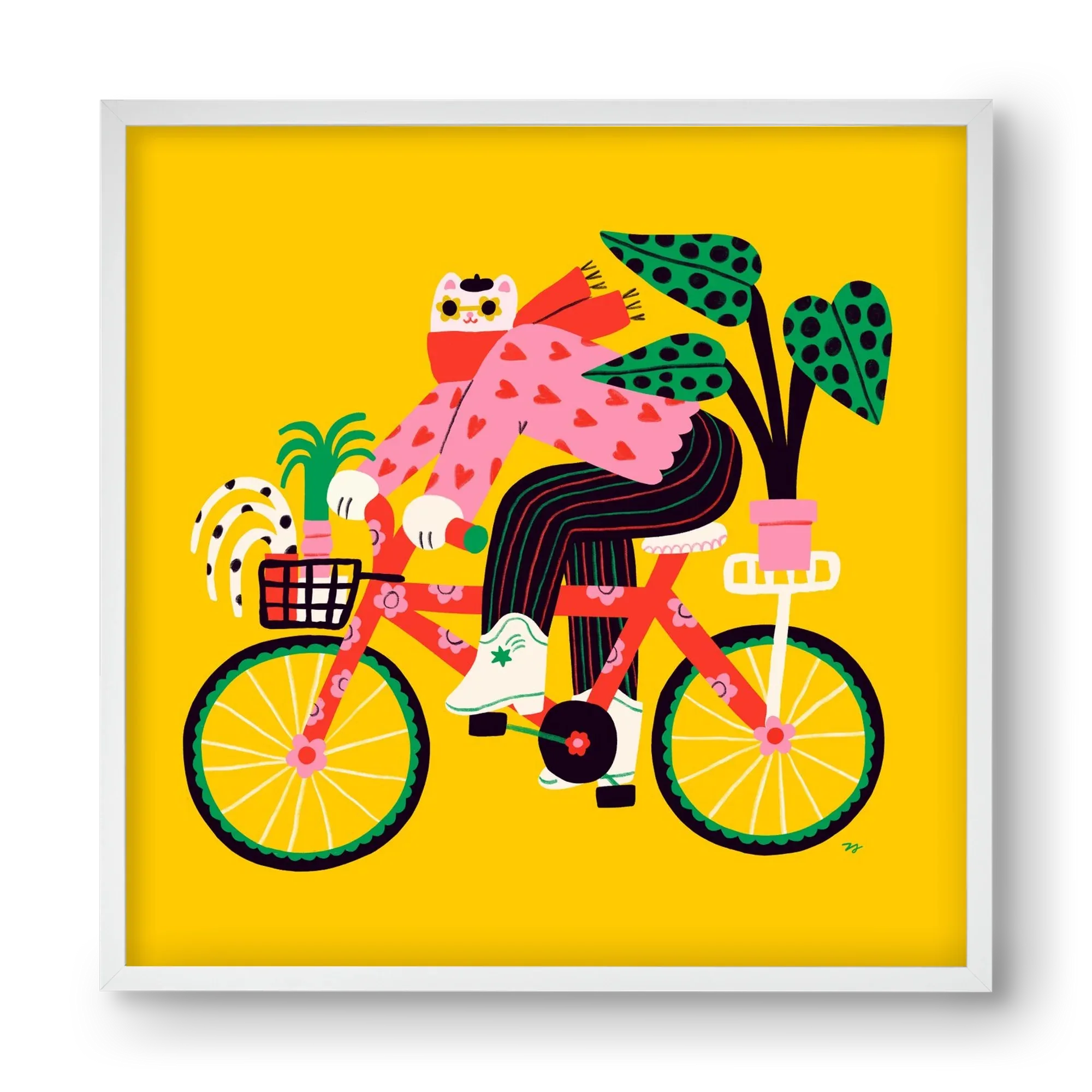 Biking Cat - artbridge