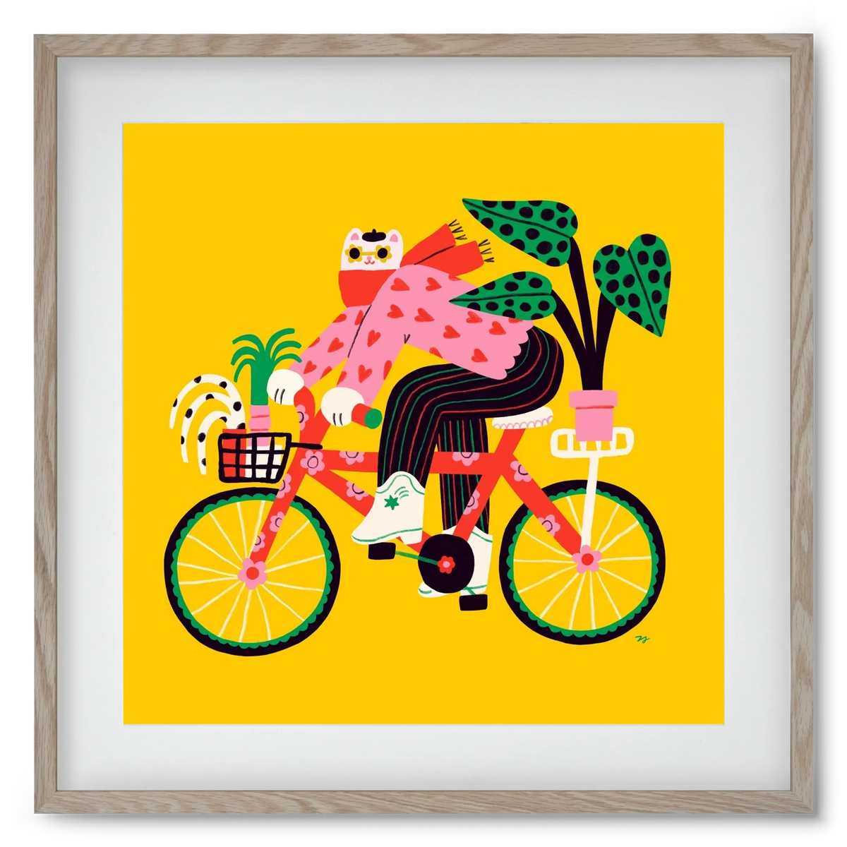 Biking Cat - artbridge