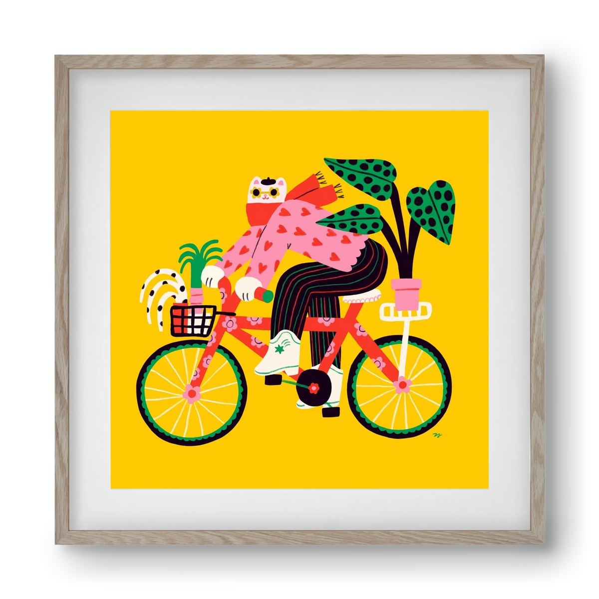 Biking Cat - artbridge
