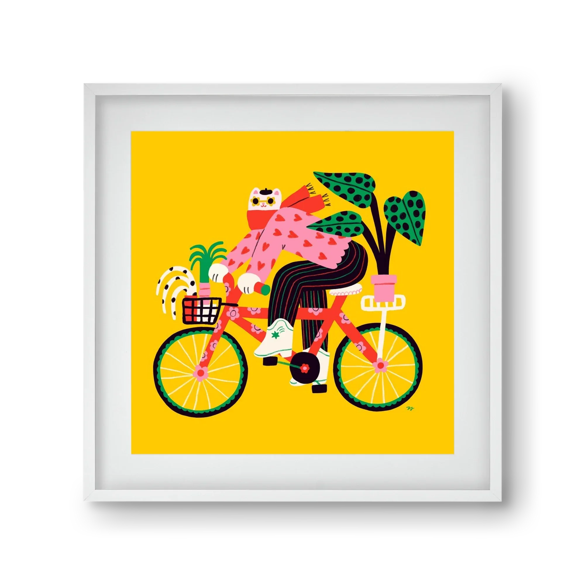 Biking Cat - artbridge
