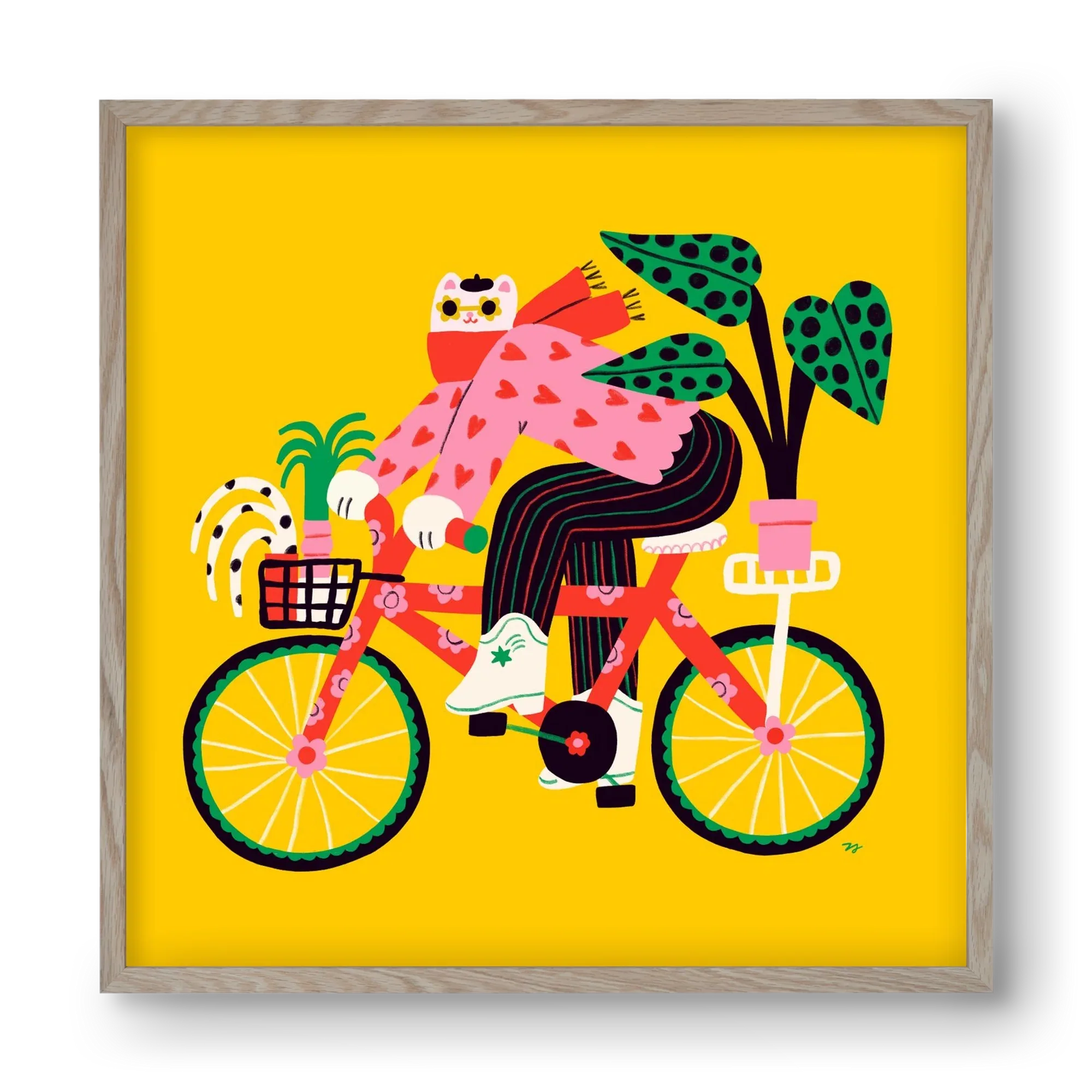 Biking Cat - artbridge