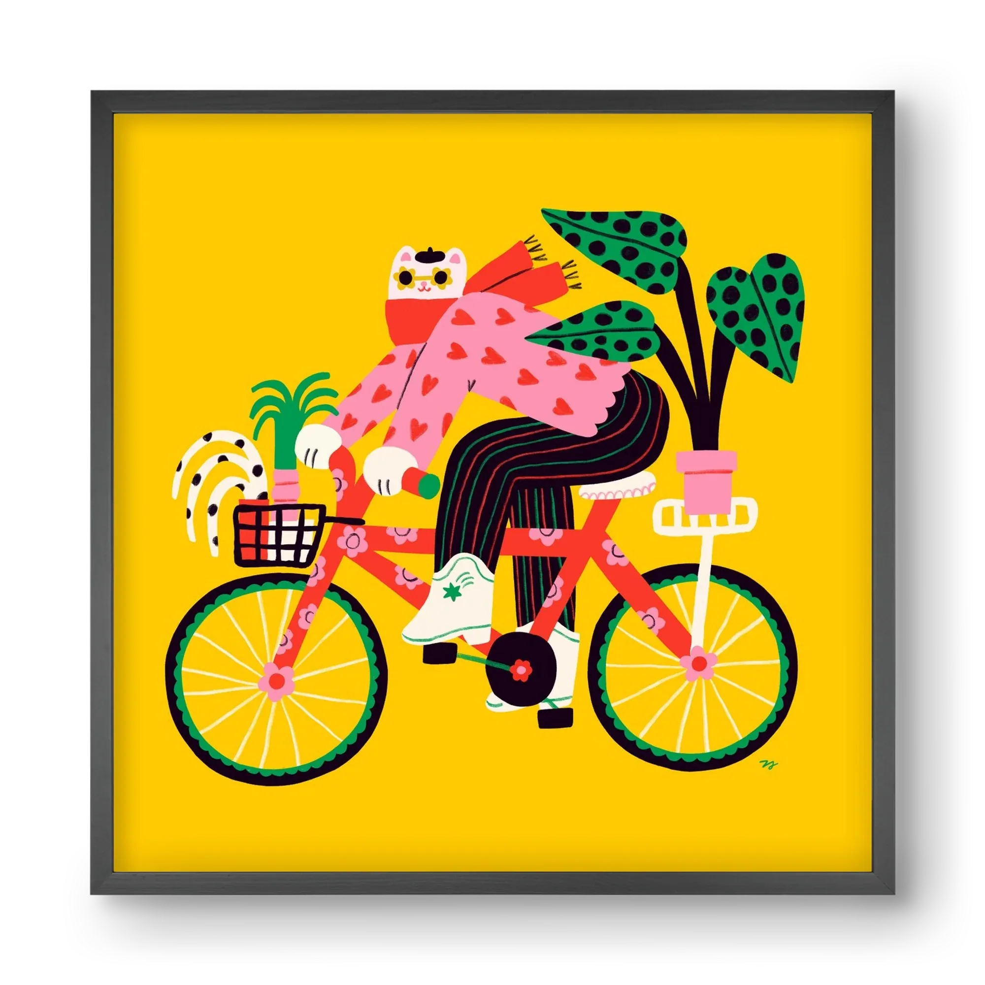 Biking Cat - artbridge