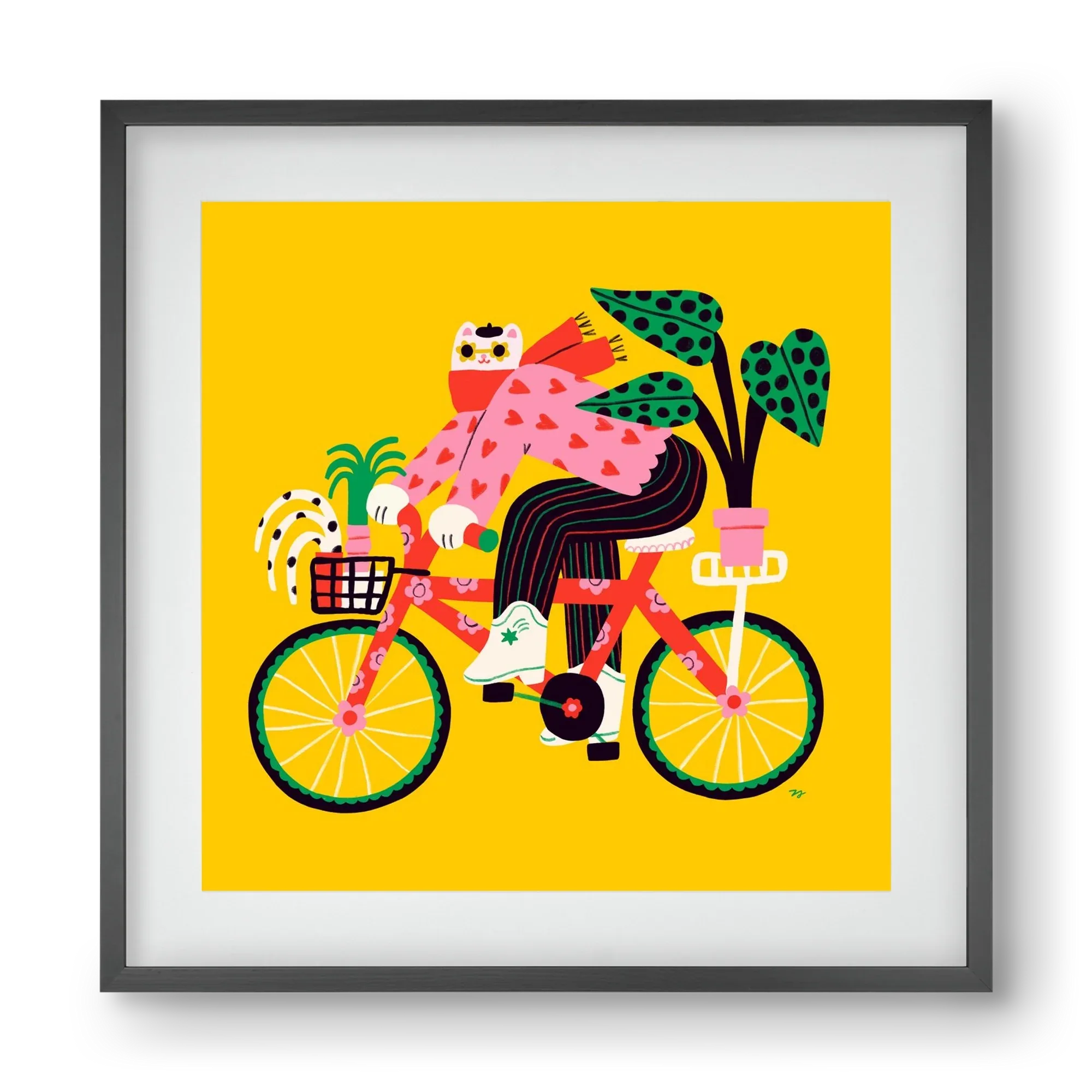 Biking Cat - artbridge