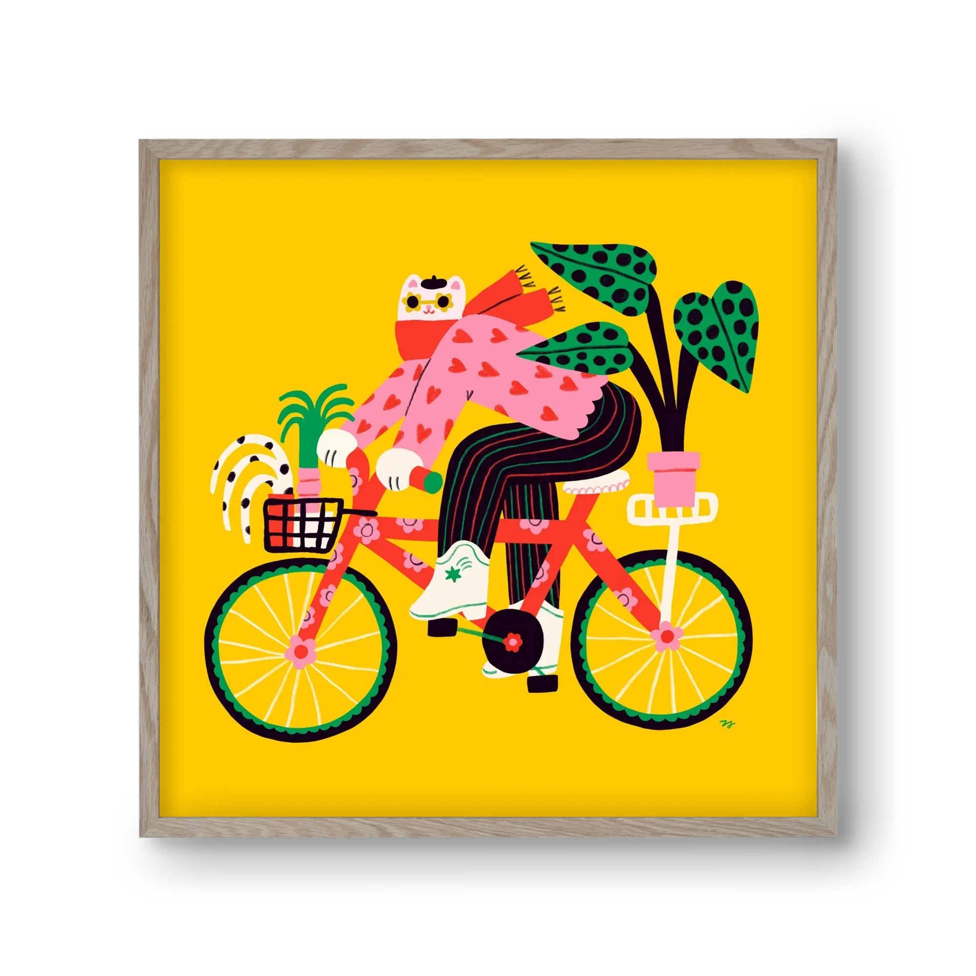 Biking Cat - artbridge
