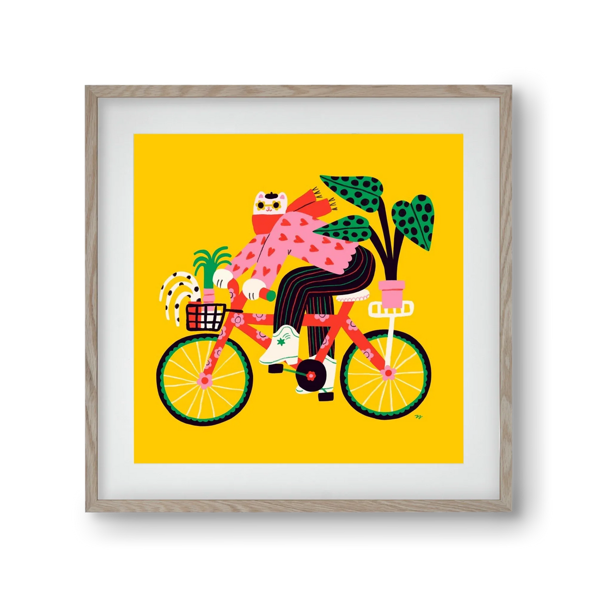 Biking Cat - artbridge