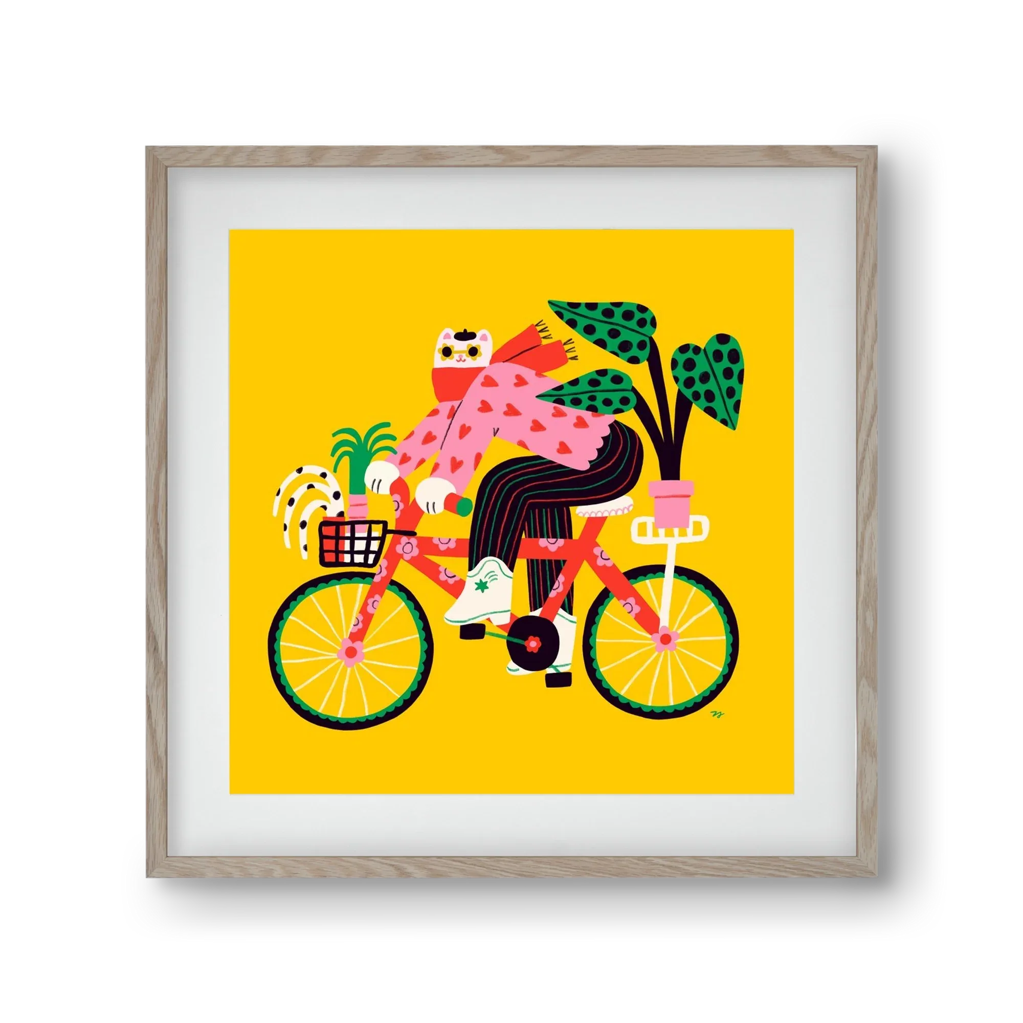 Biking Cat - artbridge