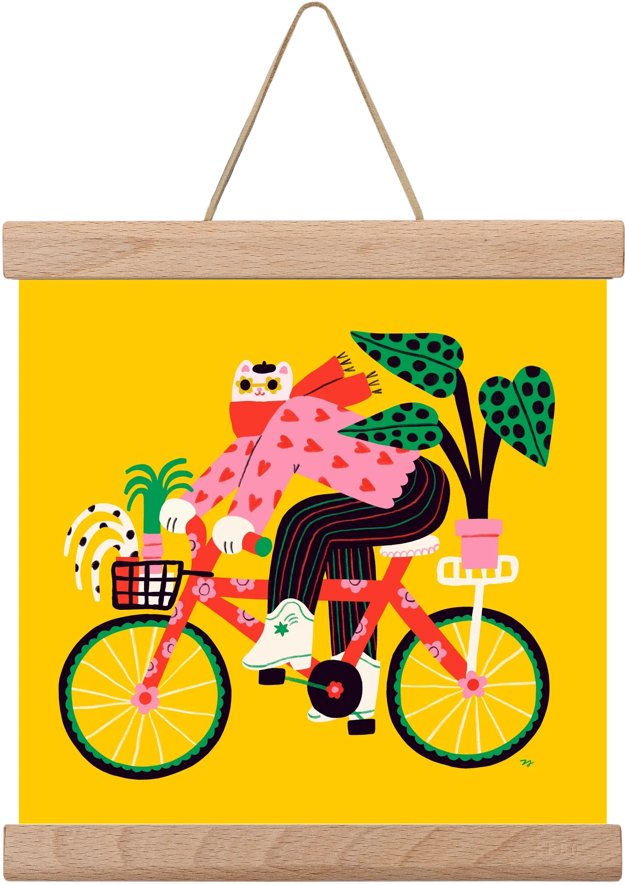 Biking Cat - artbridge