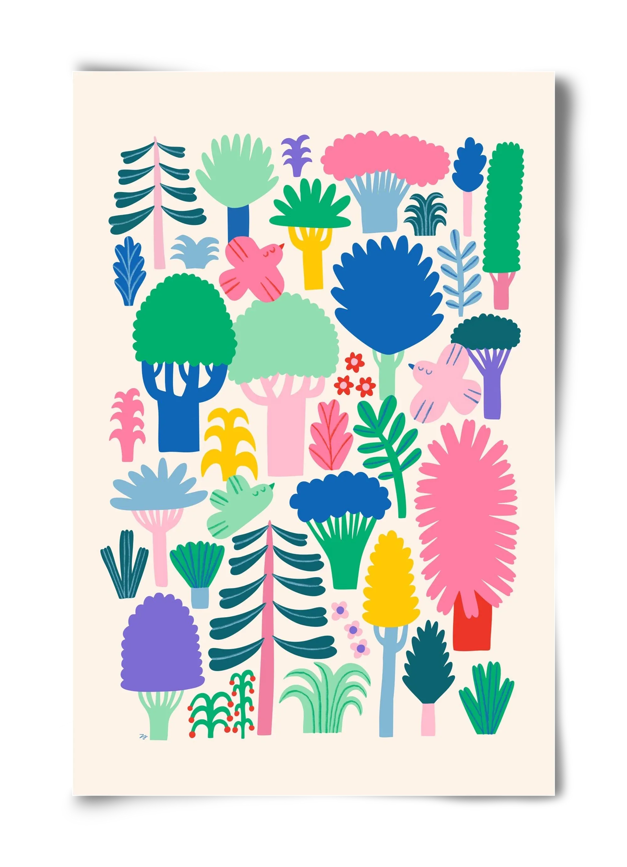 Colorful Forest - artbridge