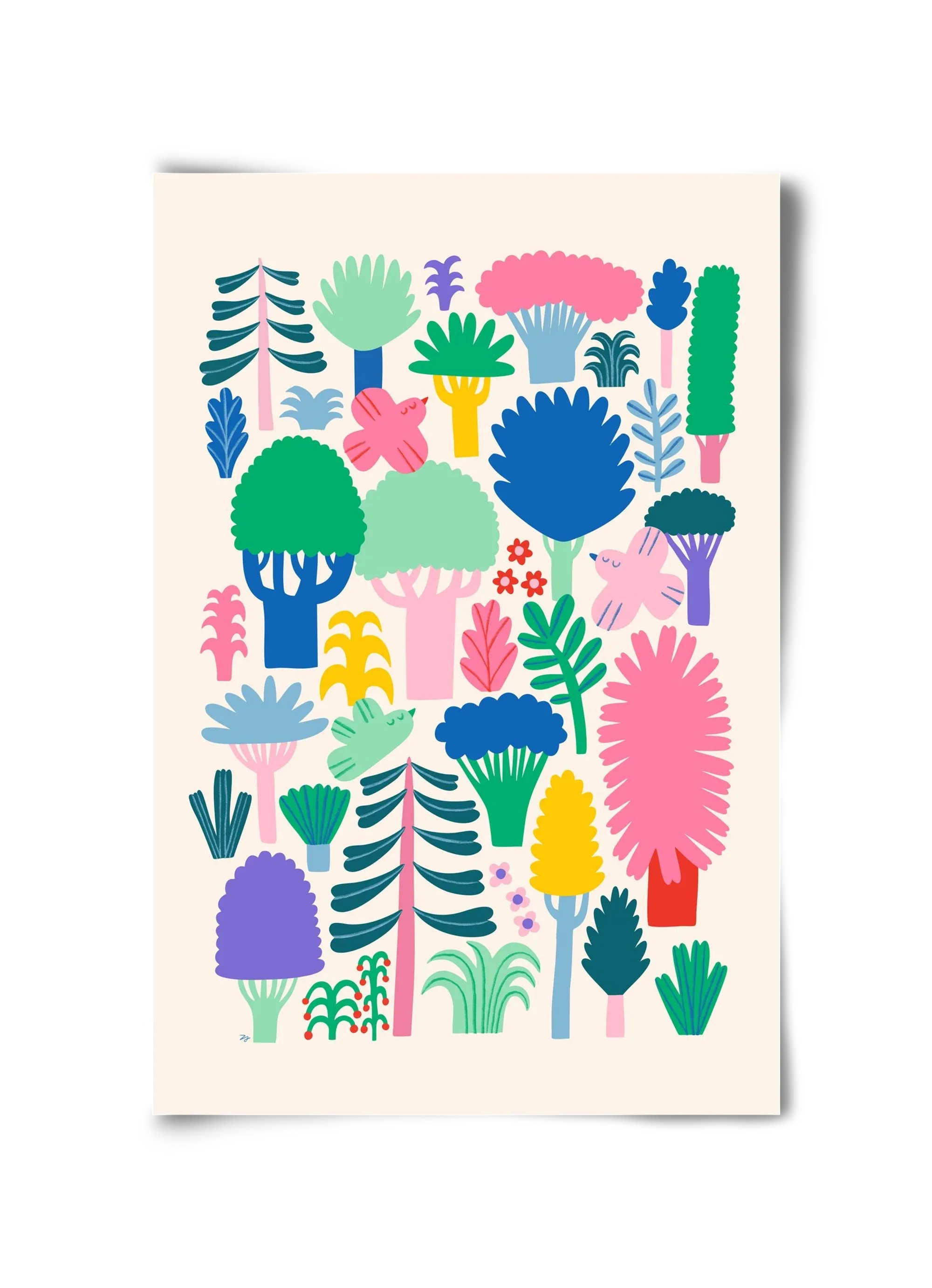Colorful Forest - artbridge