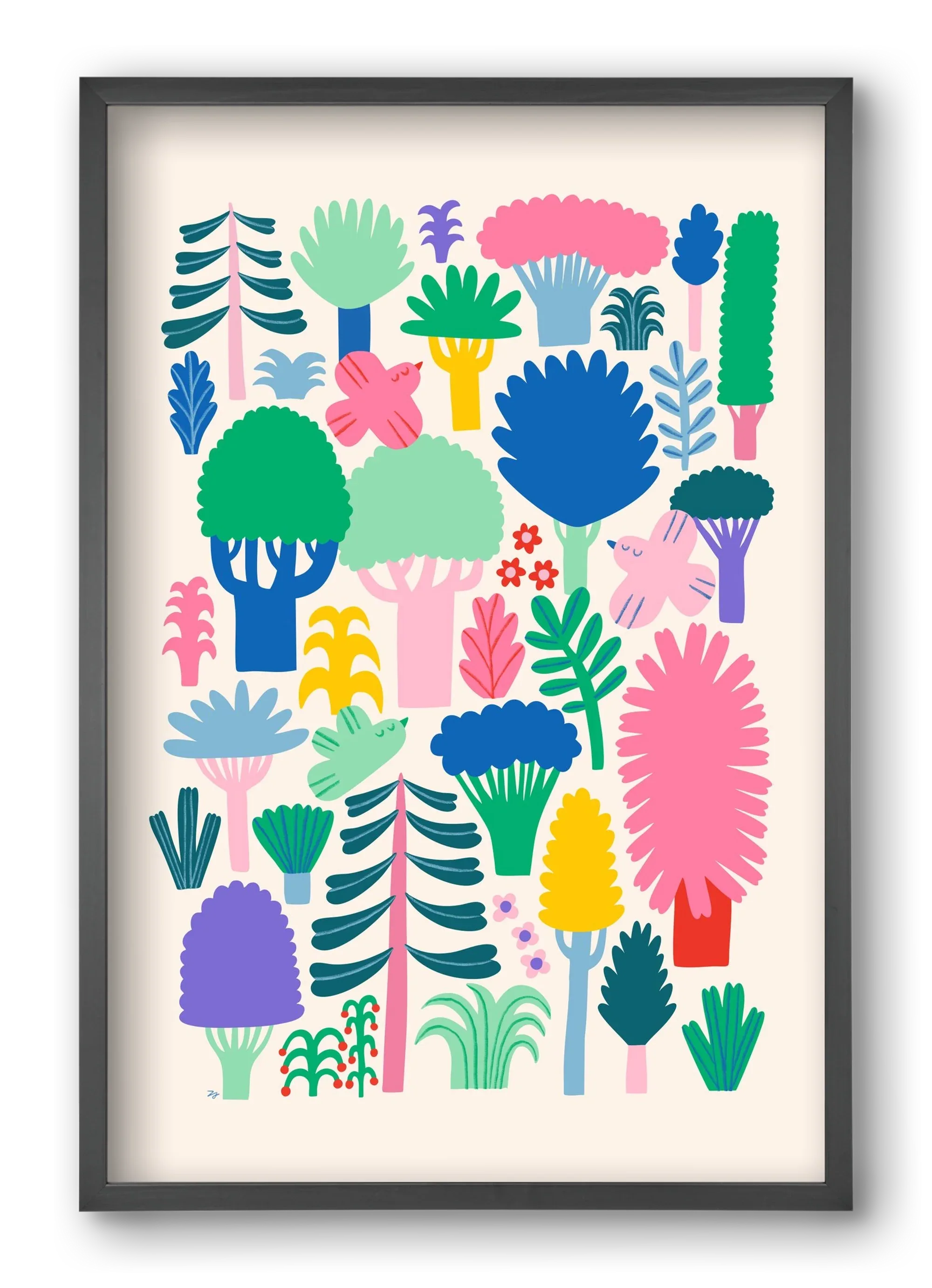 Colorful Forest - artbridge