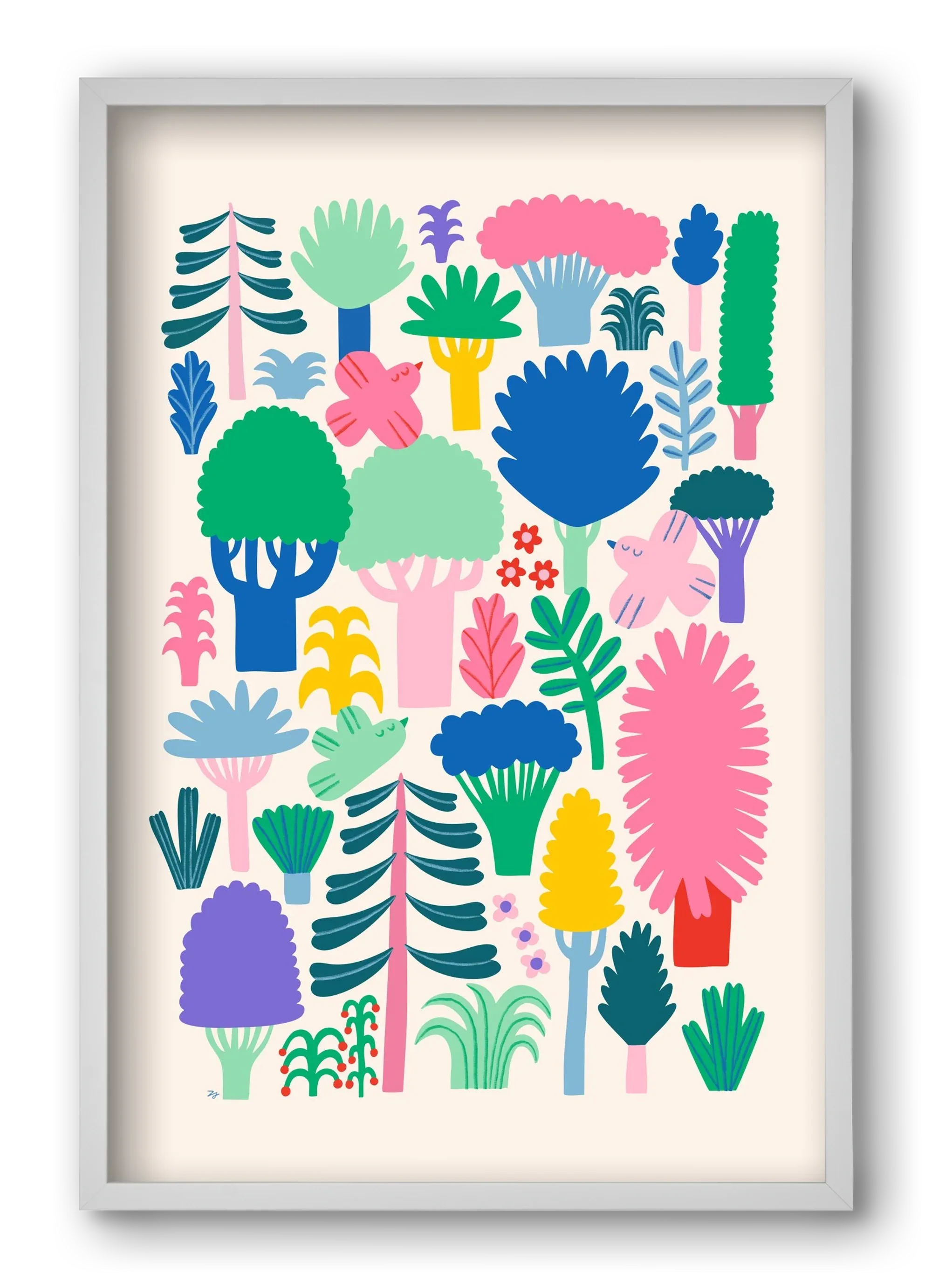 Colorful Forest - artbridge