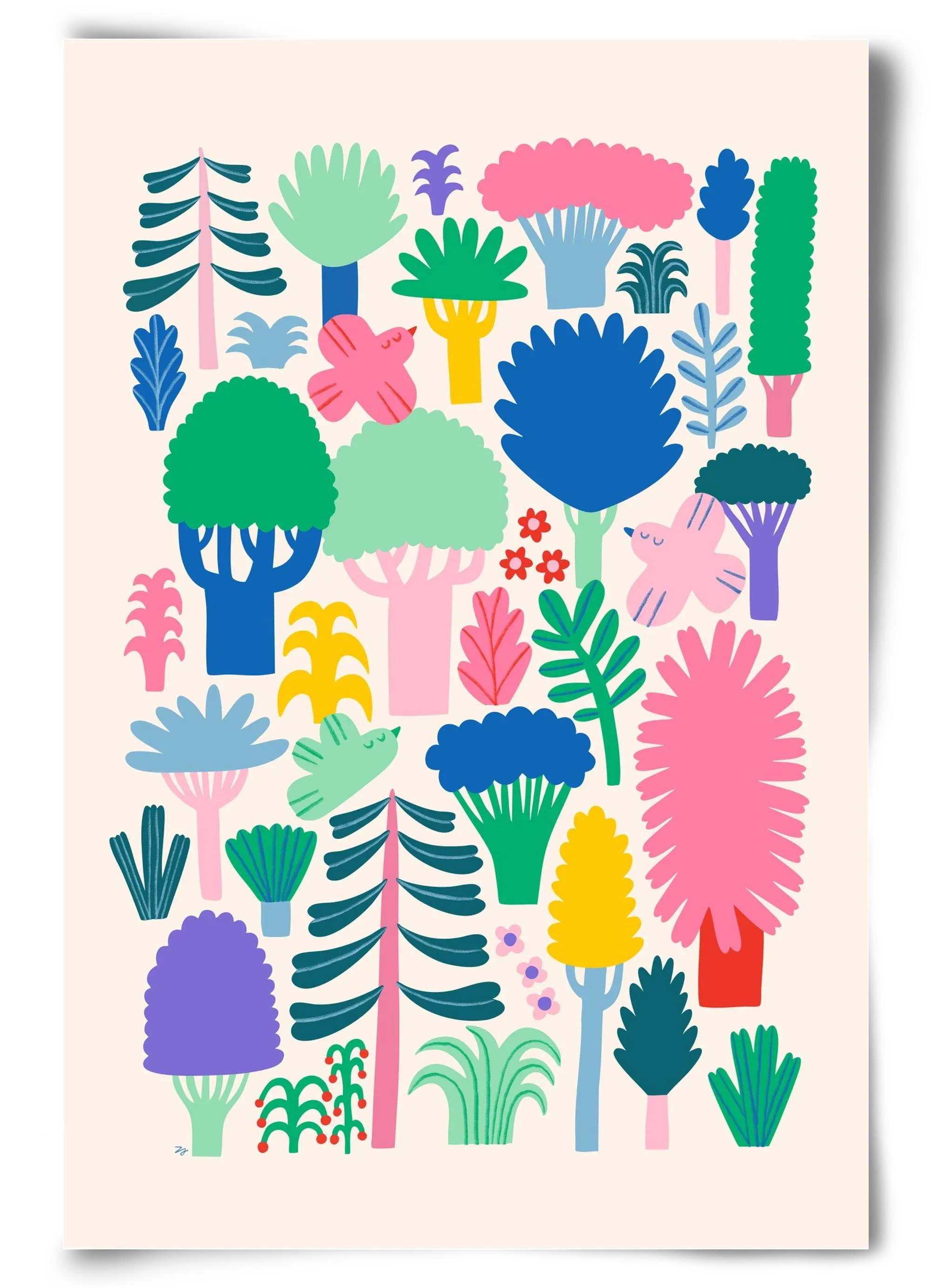 Colorful Forest - artbridge