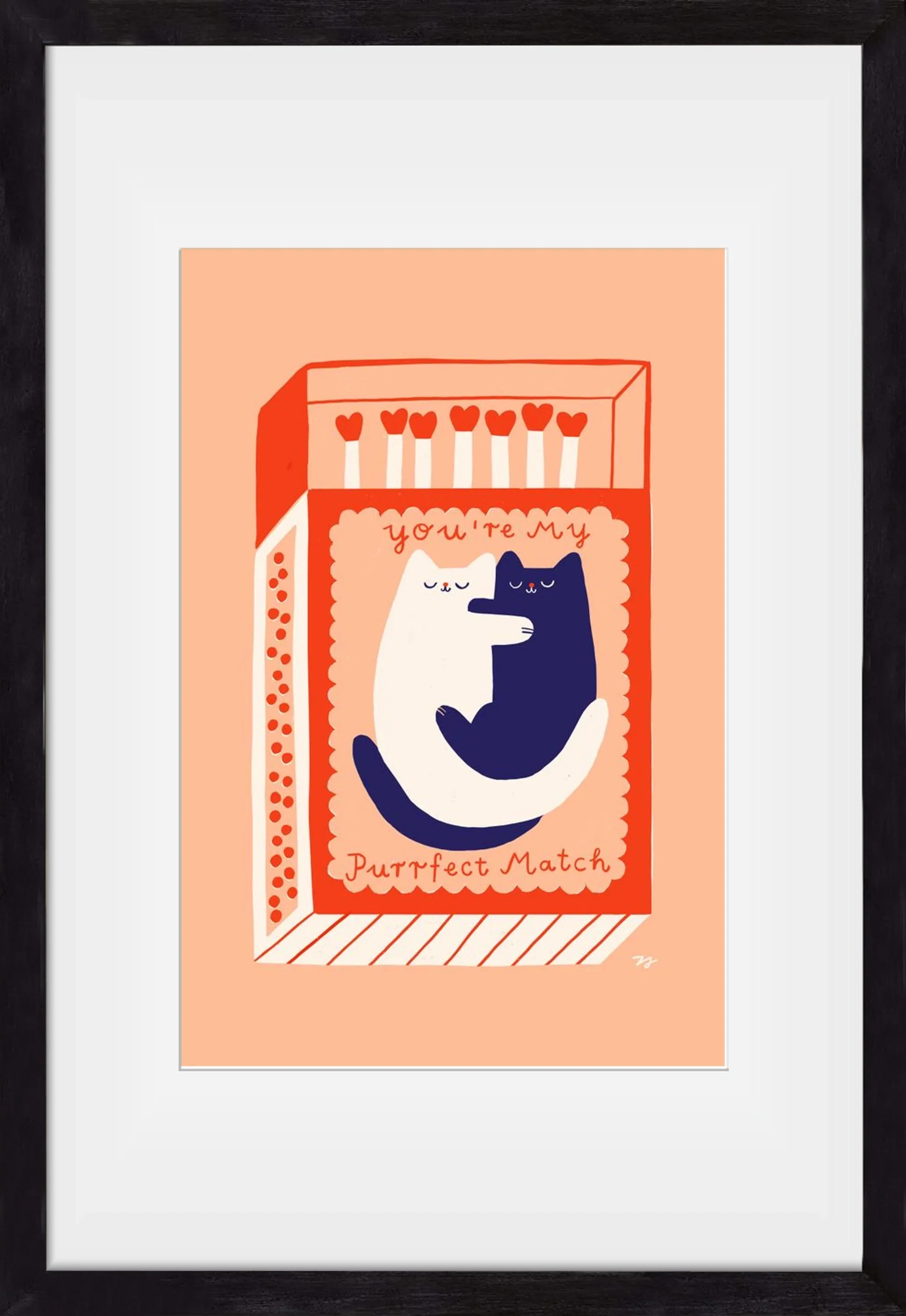 You are My Purrfect Match - artbridge