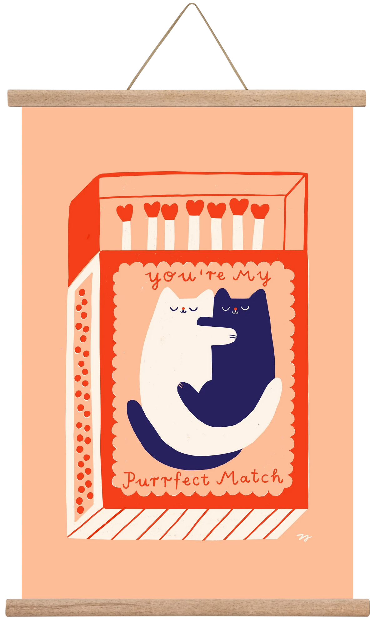 You are My Purrfect Match - artbridge