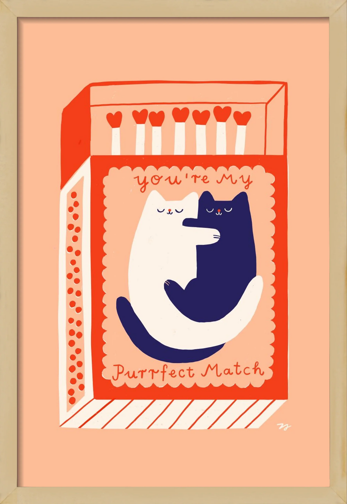 You are My Purrfect Match - artbridge