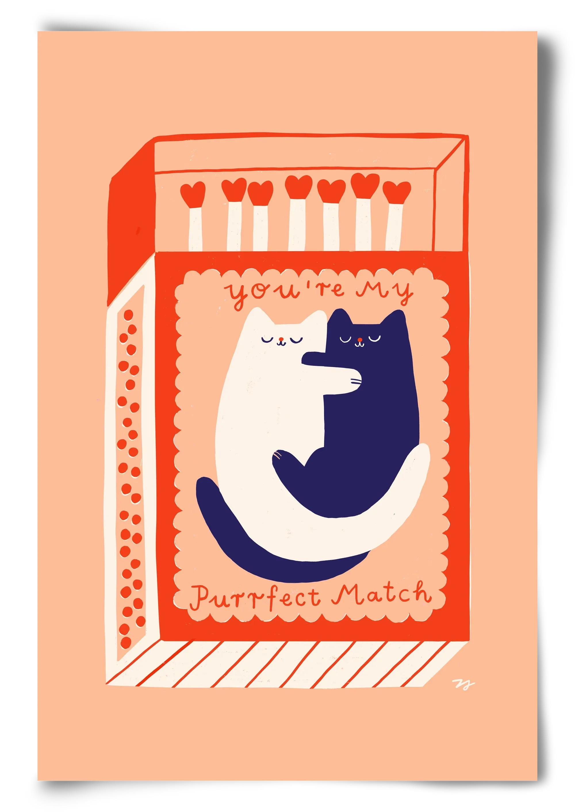 You are My Purrfect Match - artbridge