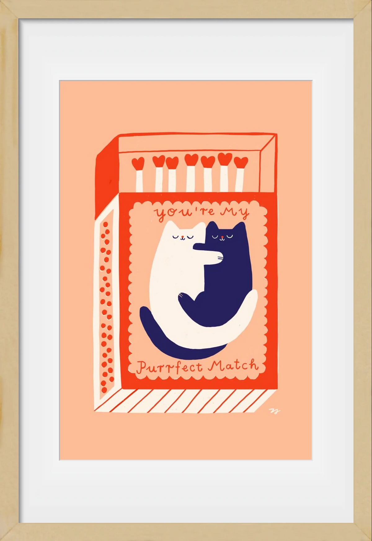 You are My Purrfect Match - artbridge