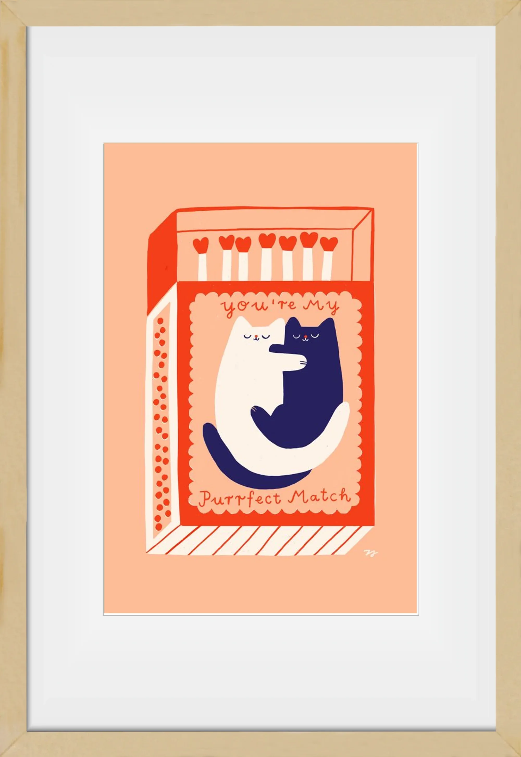 You are My Purrfect Match - artbridge