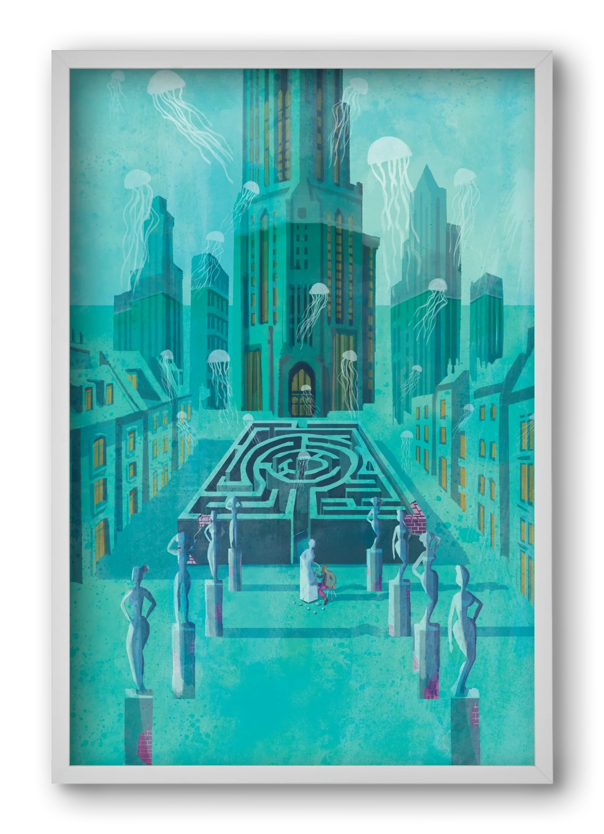 Underwater city - artbridge