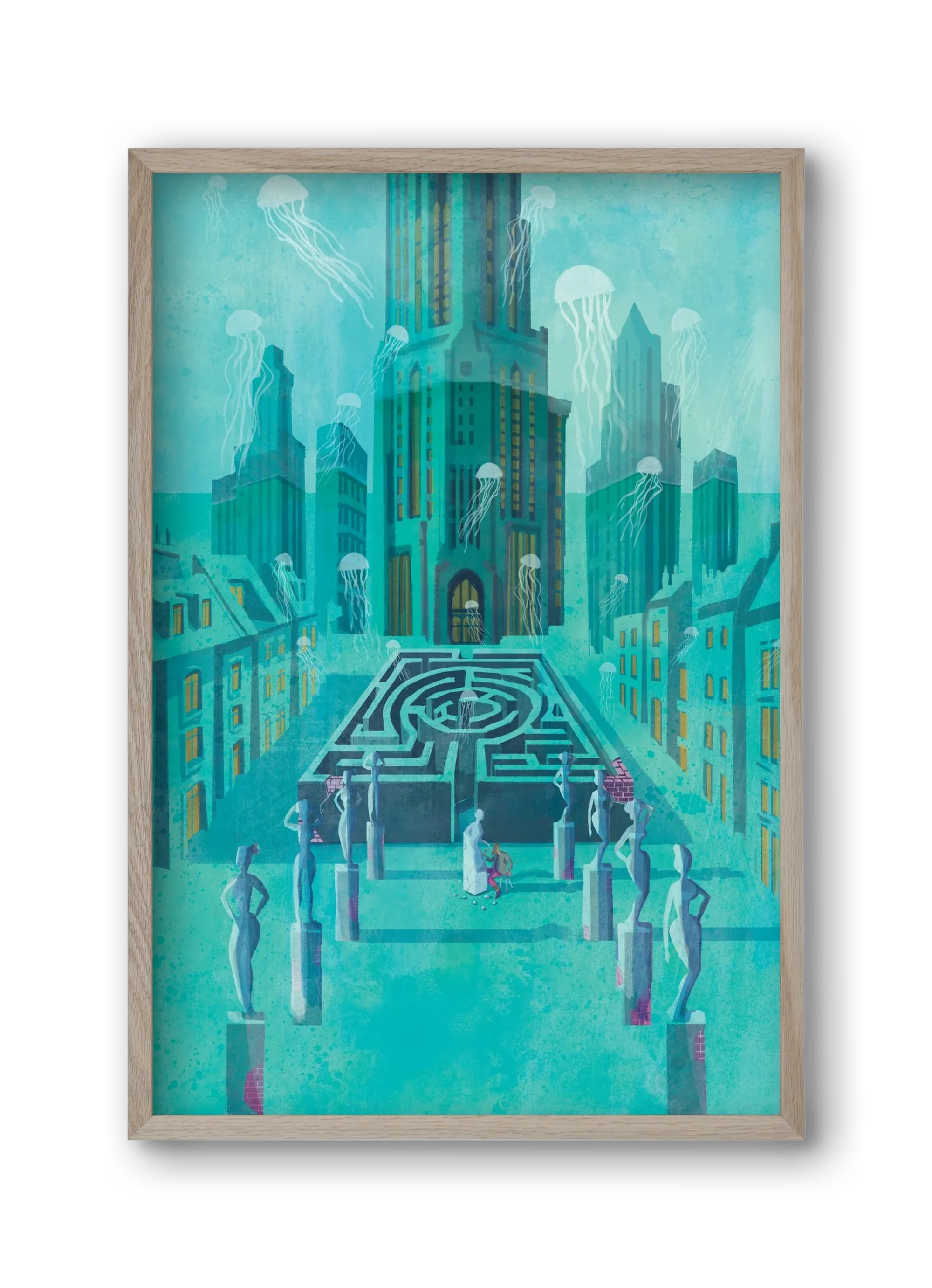 Underwater city - artbridge