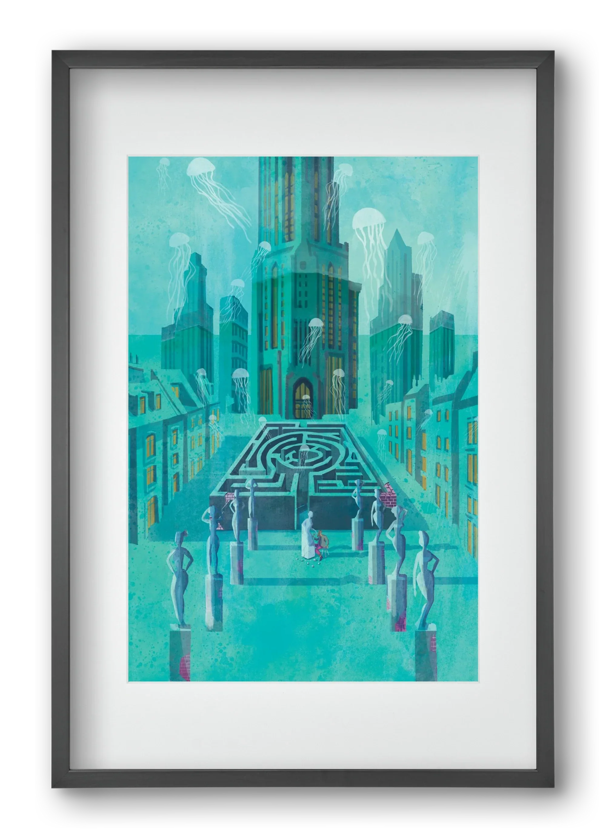 Underwater city - artbridge