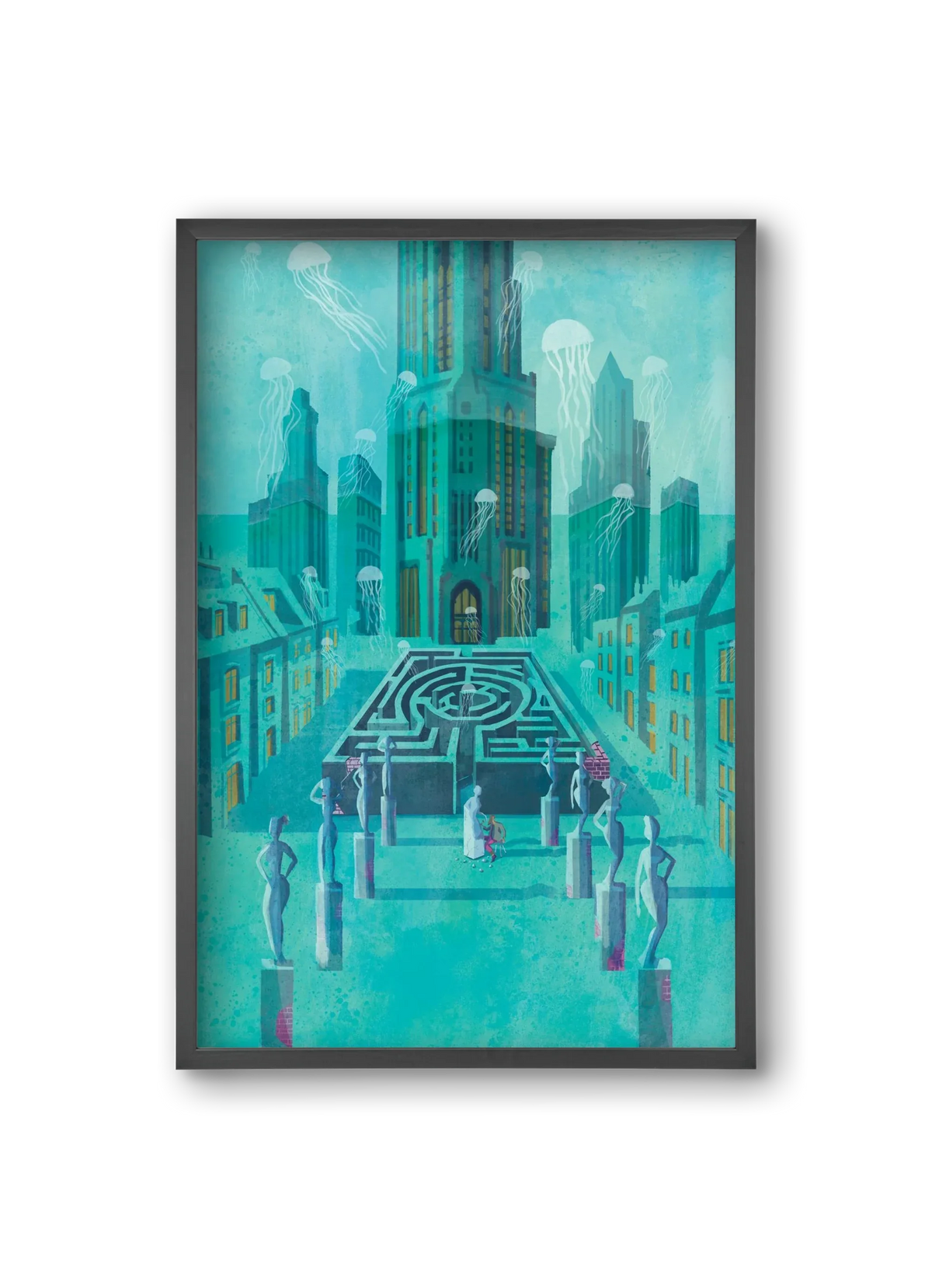 Underwater city - artbridge